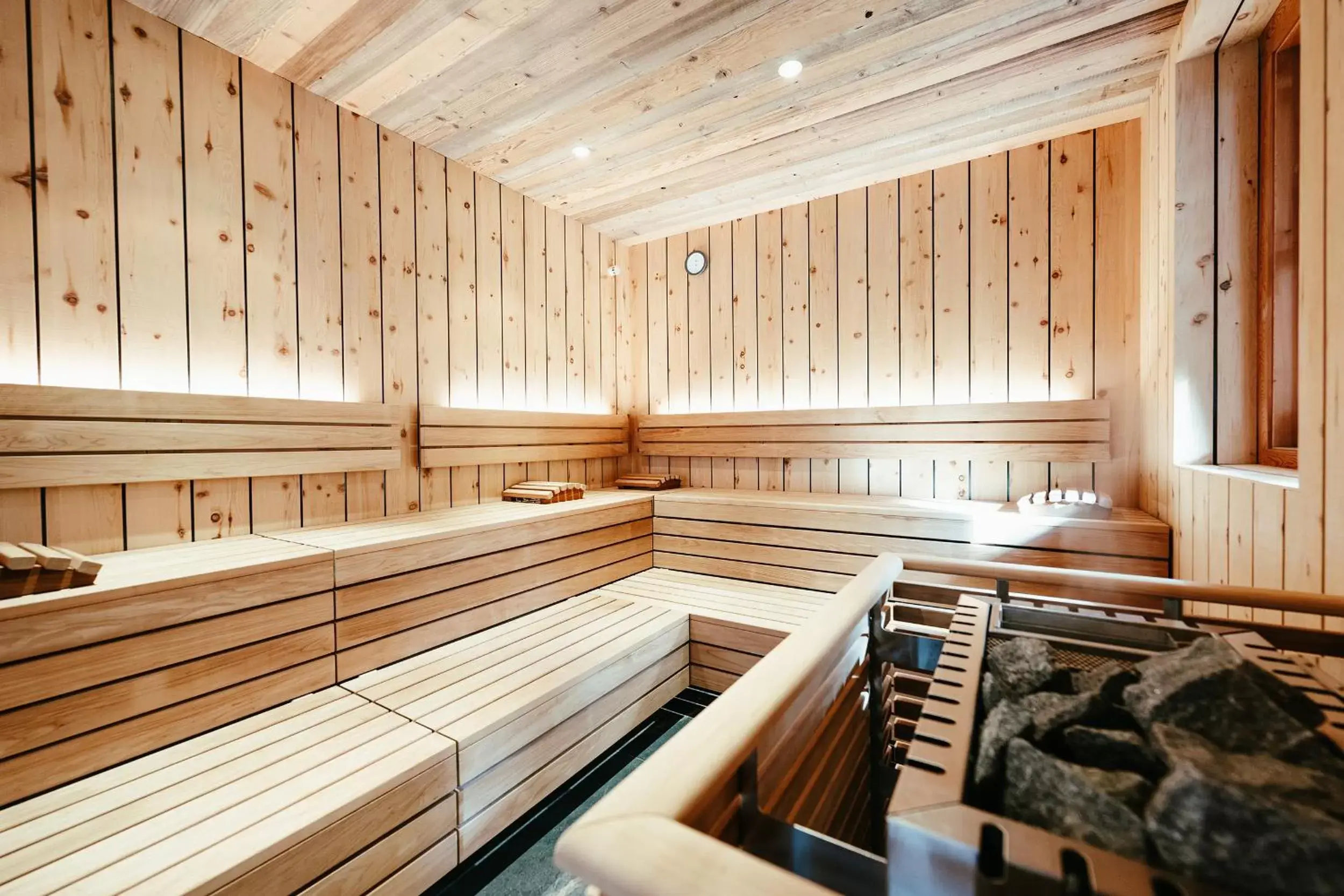 Sauna in Wellness Hotel Alpenhof