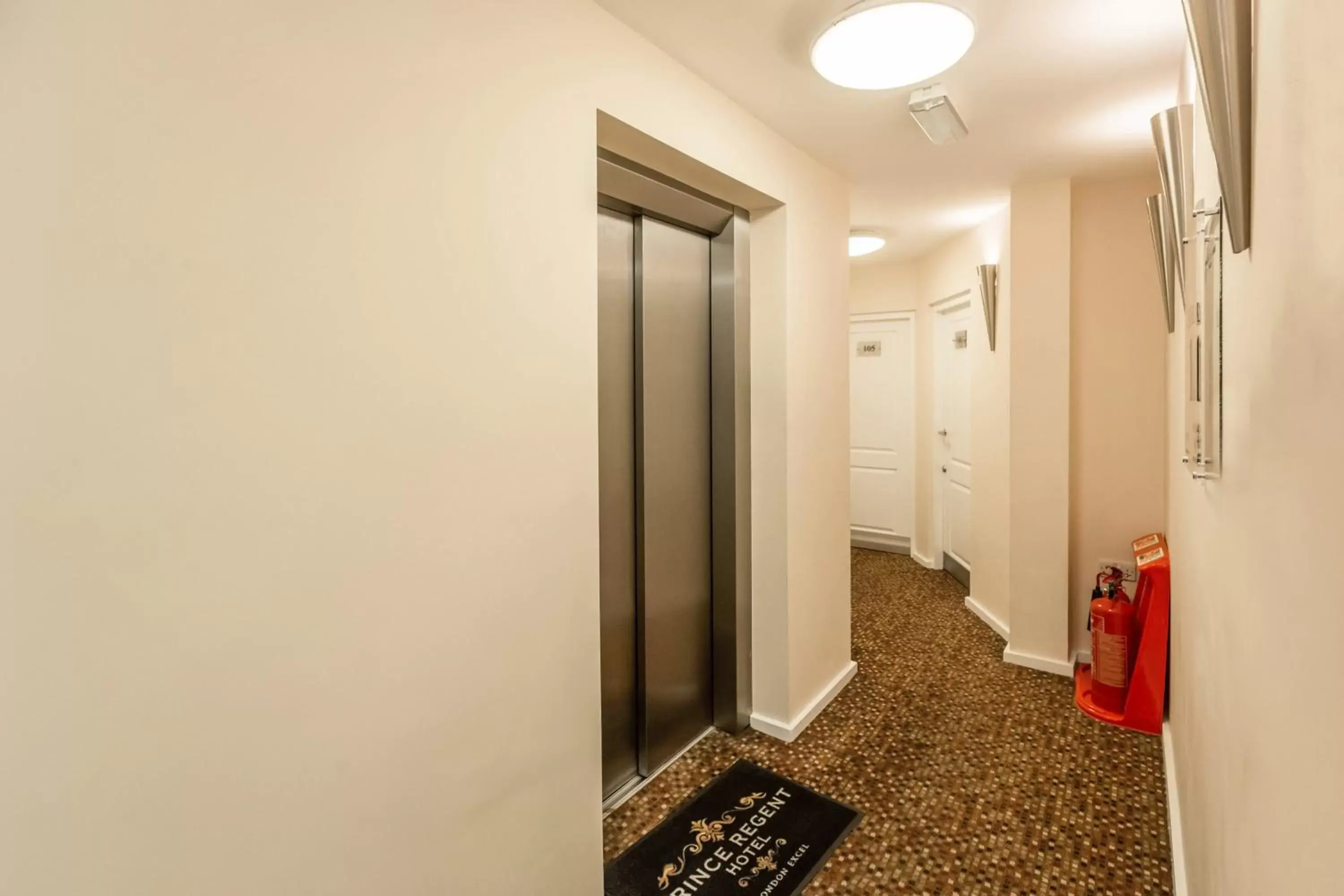 Property building, Bathroom in Prince Regent Hotel Excel London