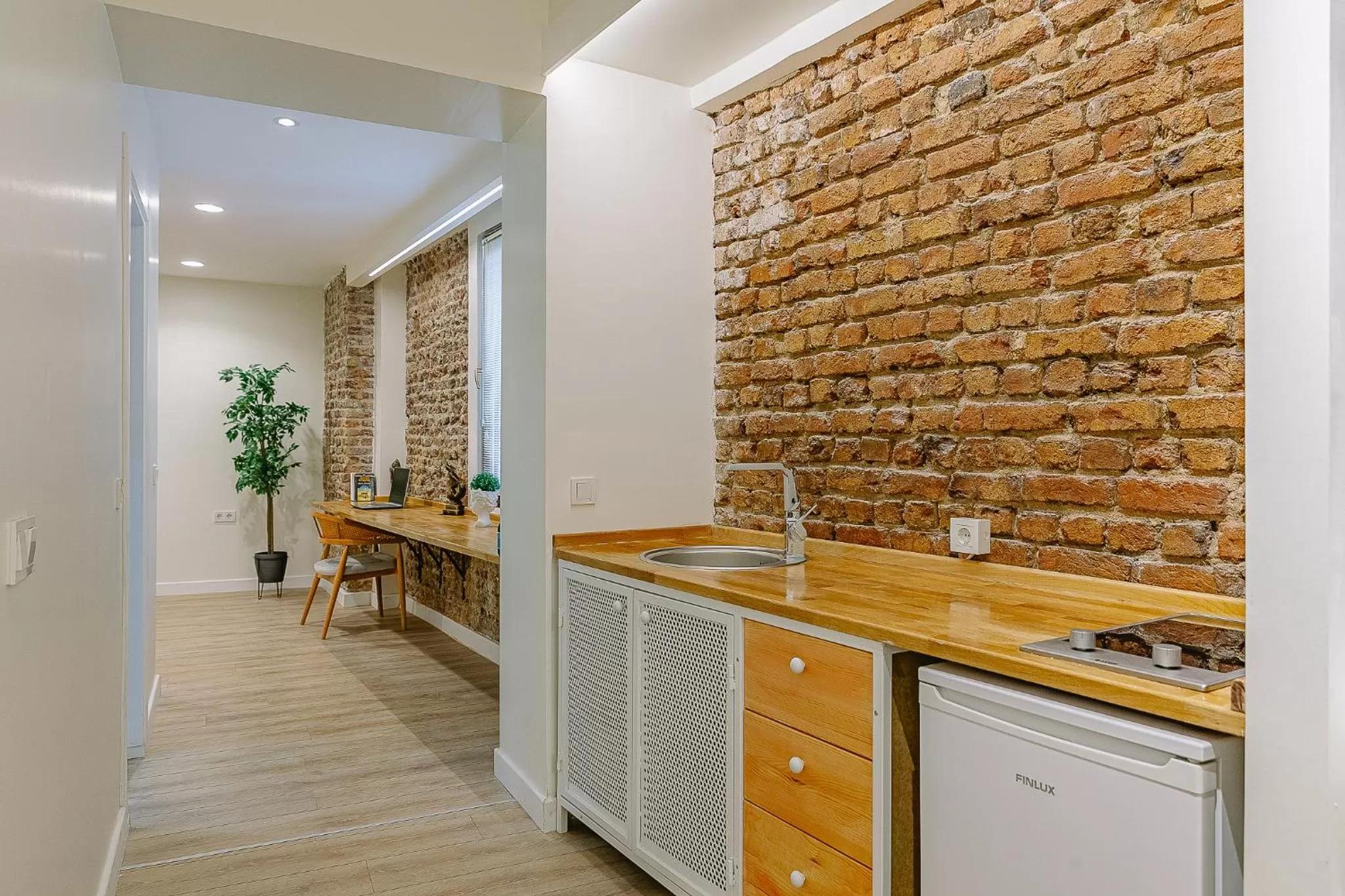 Kitchen or kitchenette in The Wilson Galata Hotel