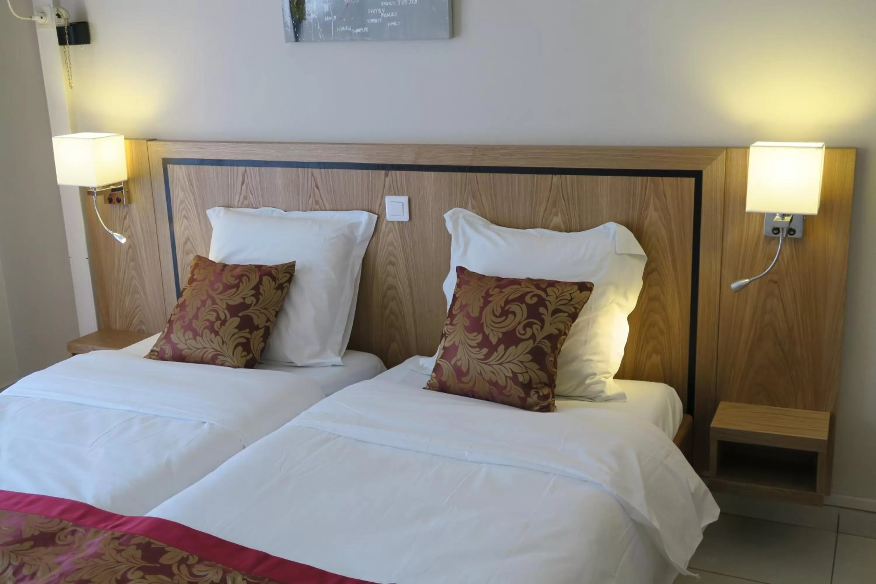 Bed in Central Hotel