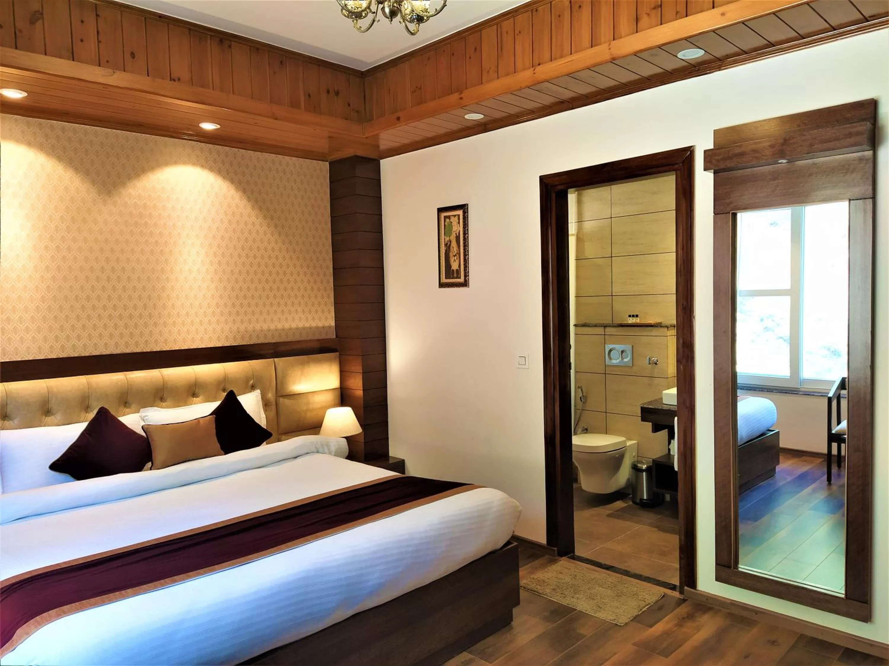 Bedroom, Bed in The Retreat Mashobra, Shimla