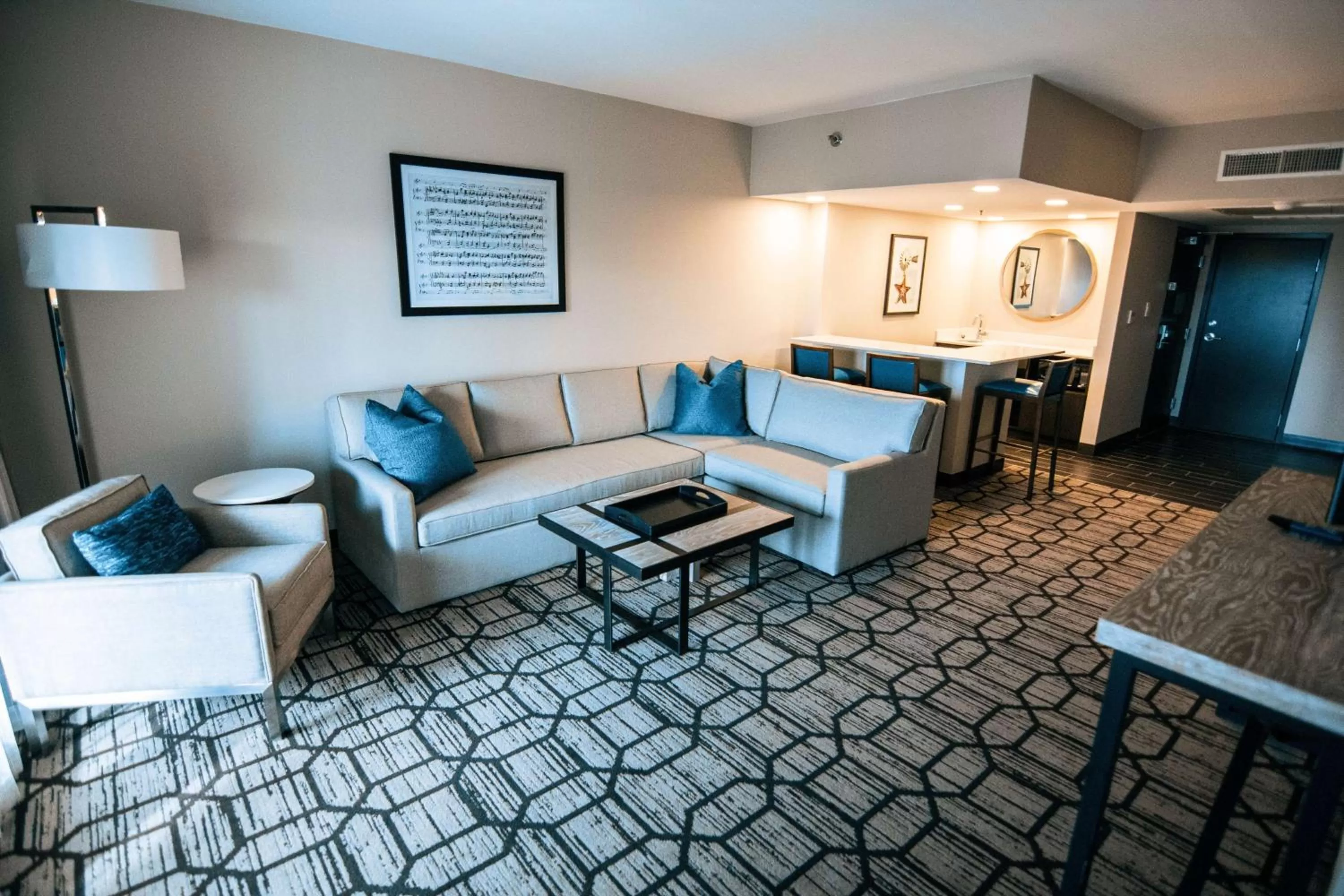 Living room in Doubletree By Hilton Lubbock - University Area