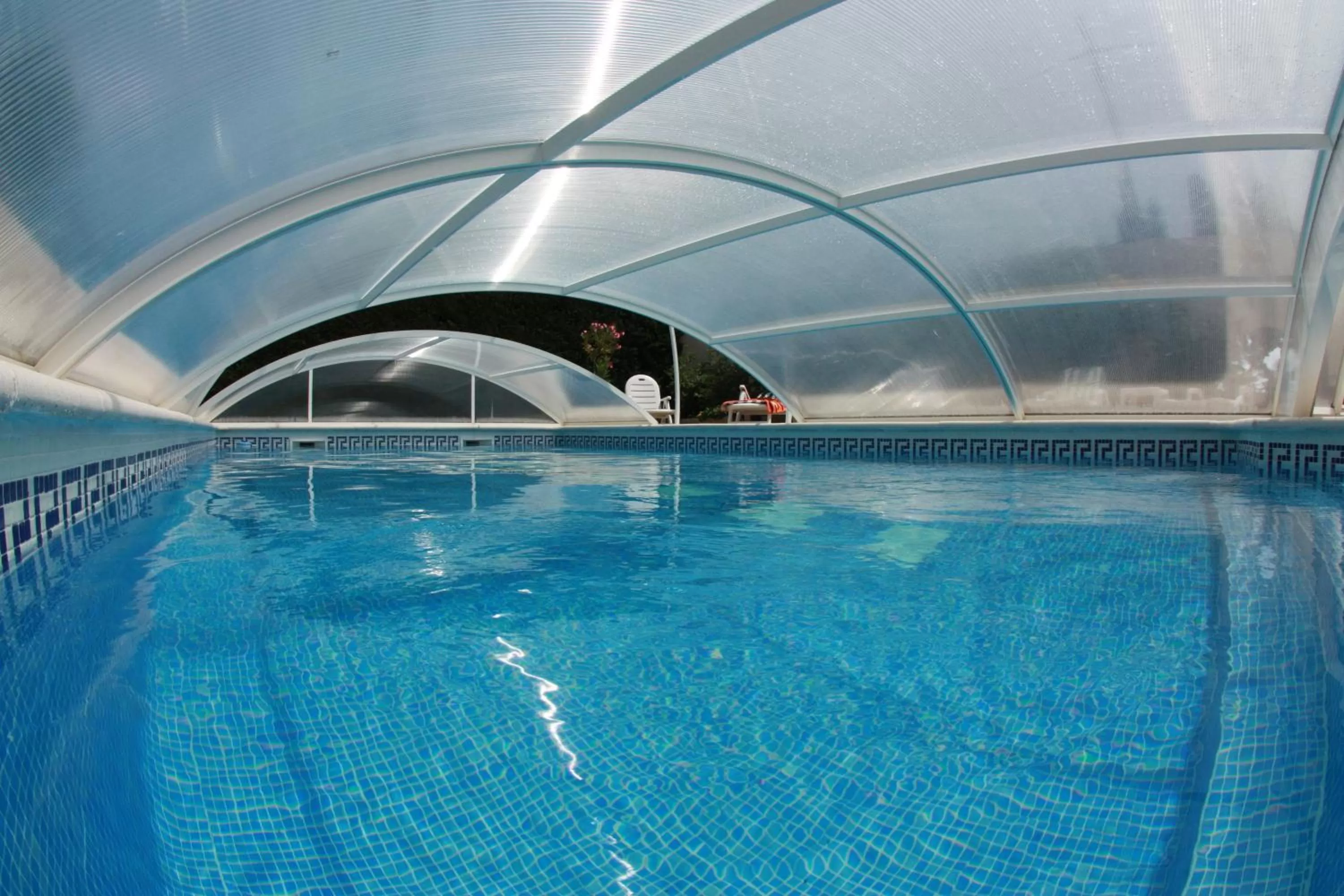 Swimming pool in Les Tilleuls B&B