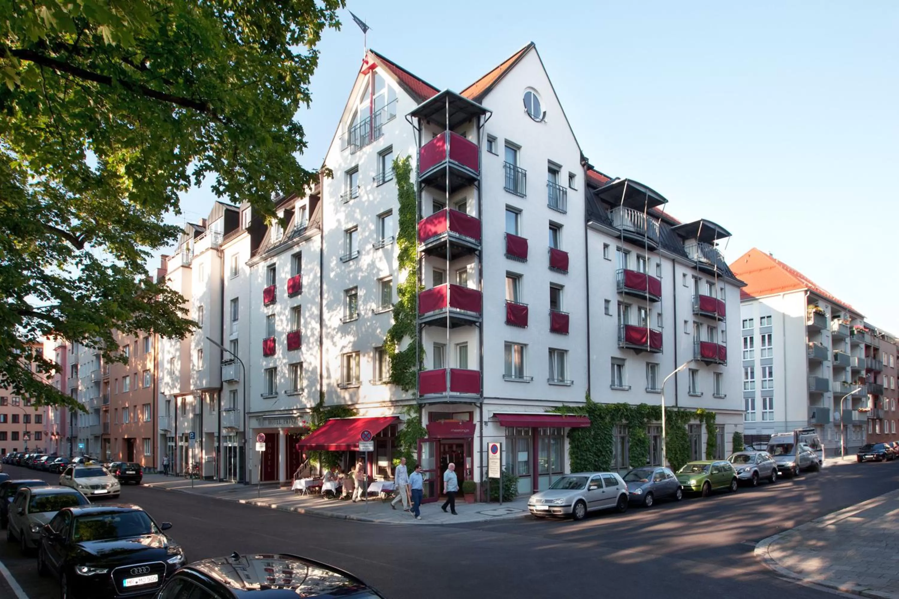 Facade/entrance in Hotel Prinz