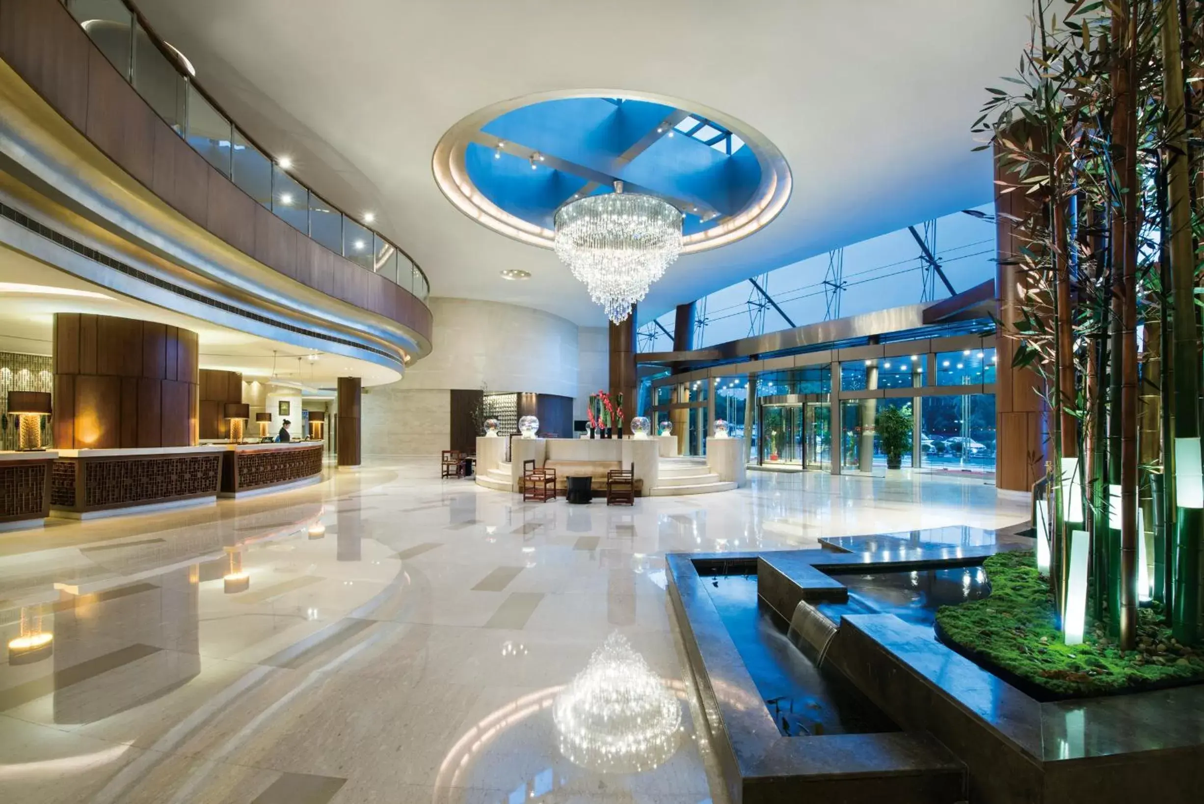 Lobby or reception, Swimming Pool in Grand Millennium Shanghai HongQiao