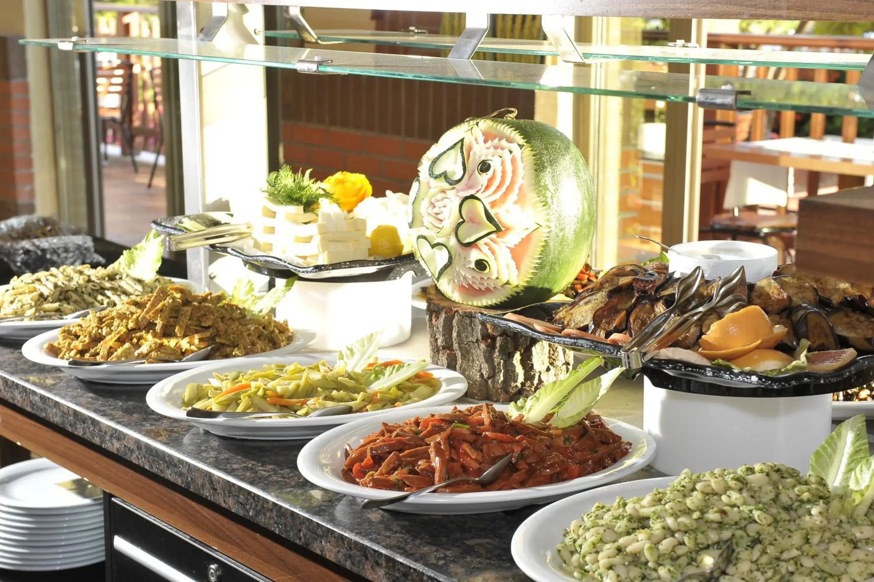 Food close-up in Mesut Hotel