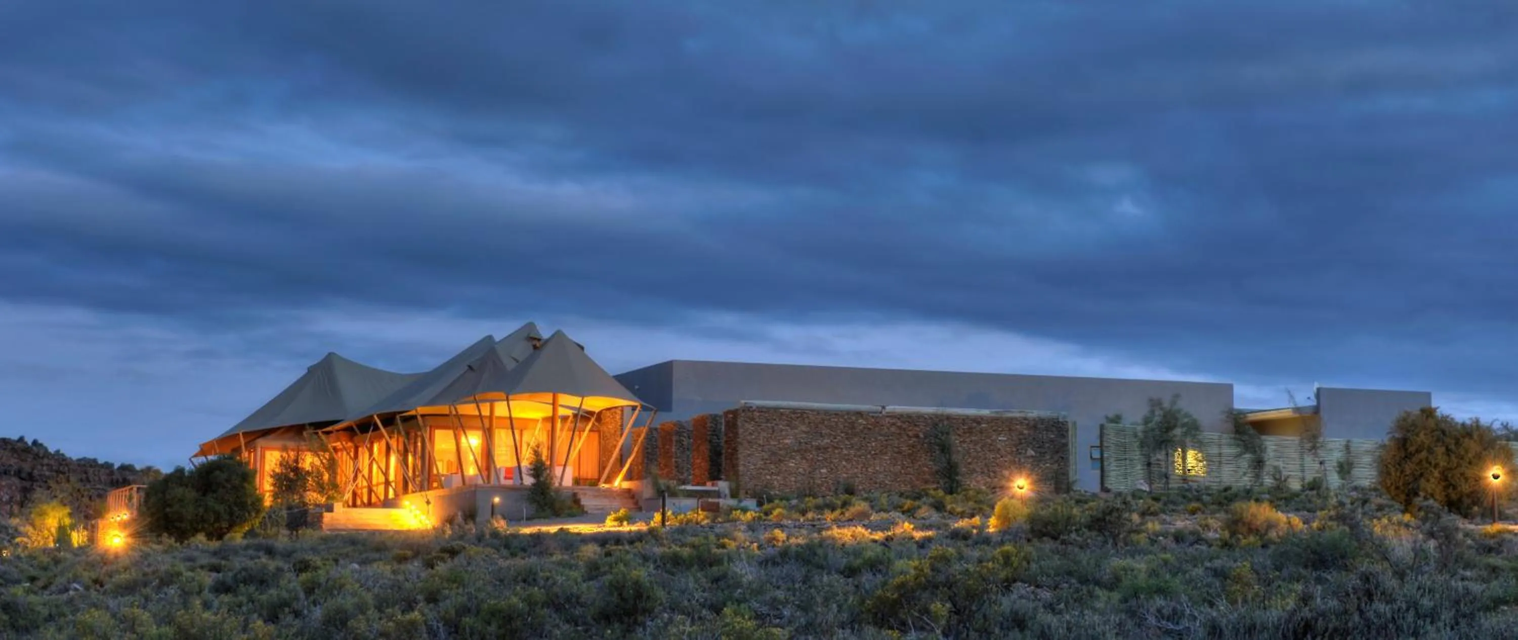 Property building in Sanbona Wildlife Reserve