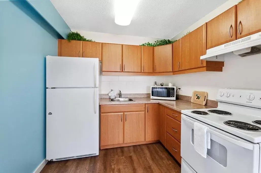 Kitchen or kitchenette, Kitchen/Kitchenette in Okanagan Lakefront Resort