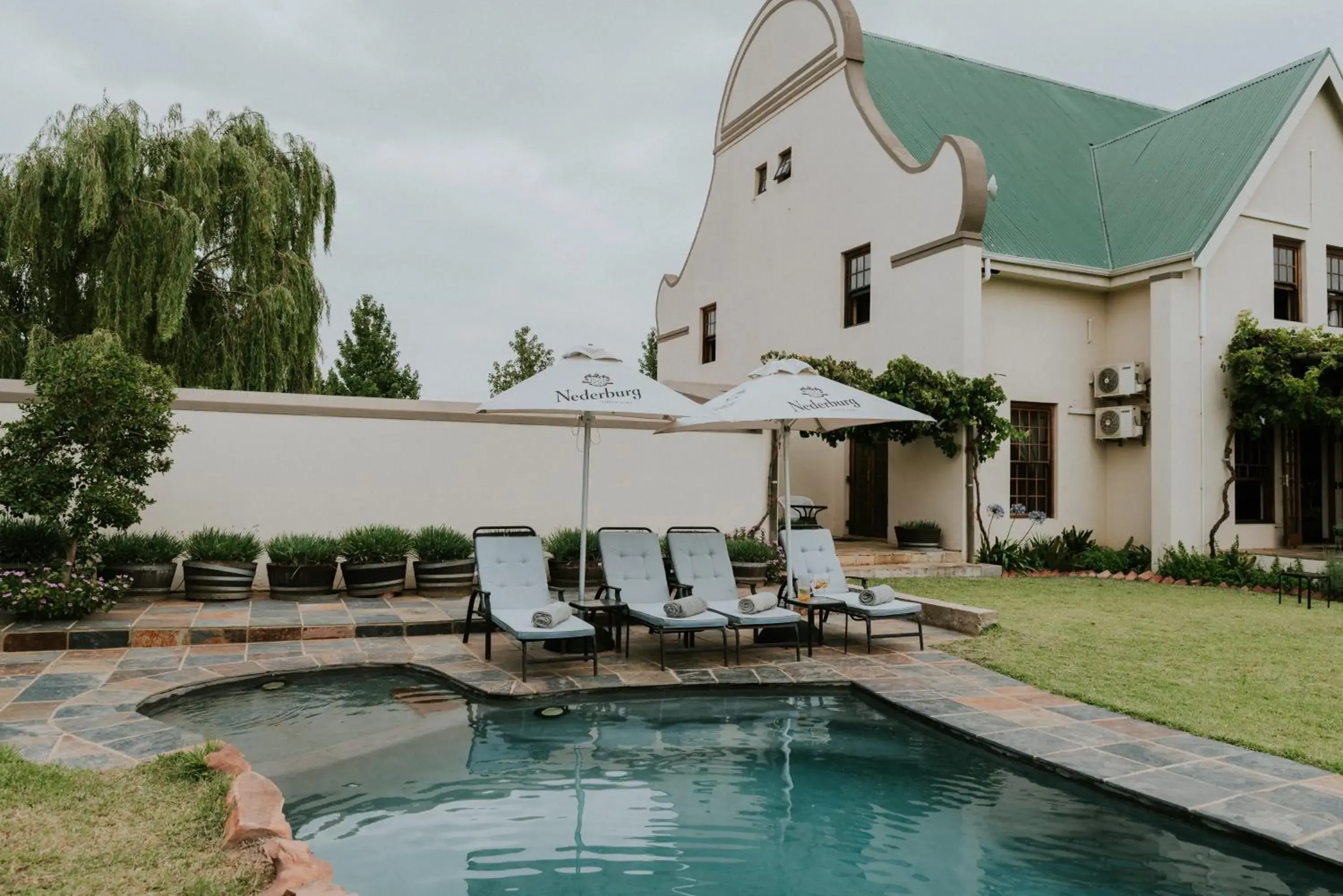 Swimming Pool in Cana Vineyard Guesthouse