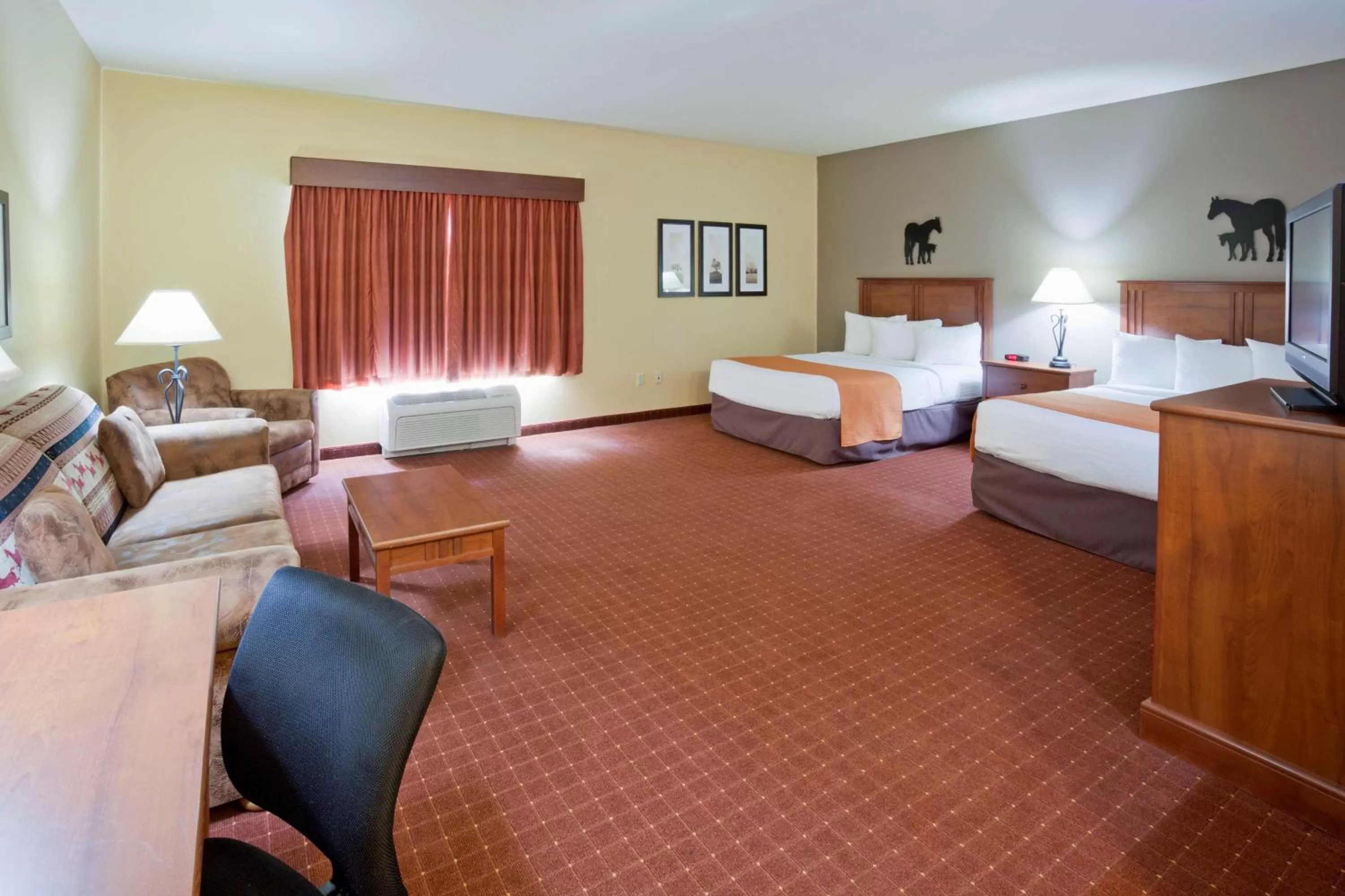 Photo of the whole room, Bed in AmericInn by Wyndham Fargo Medical Center