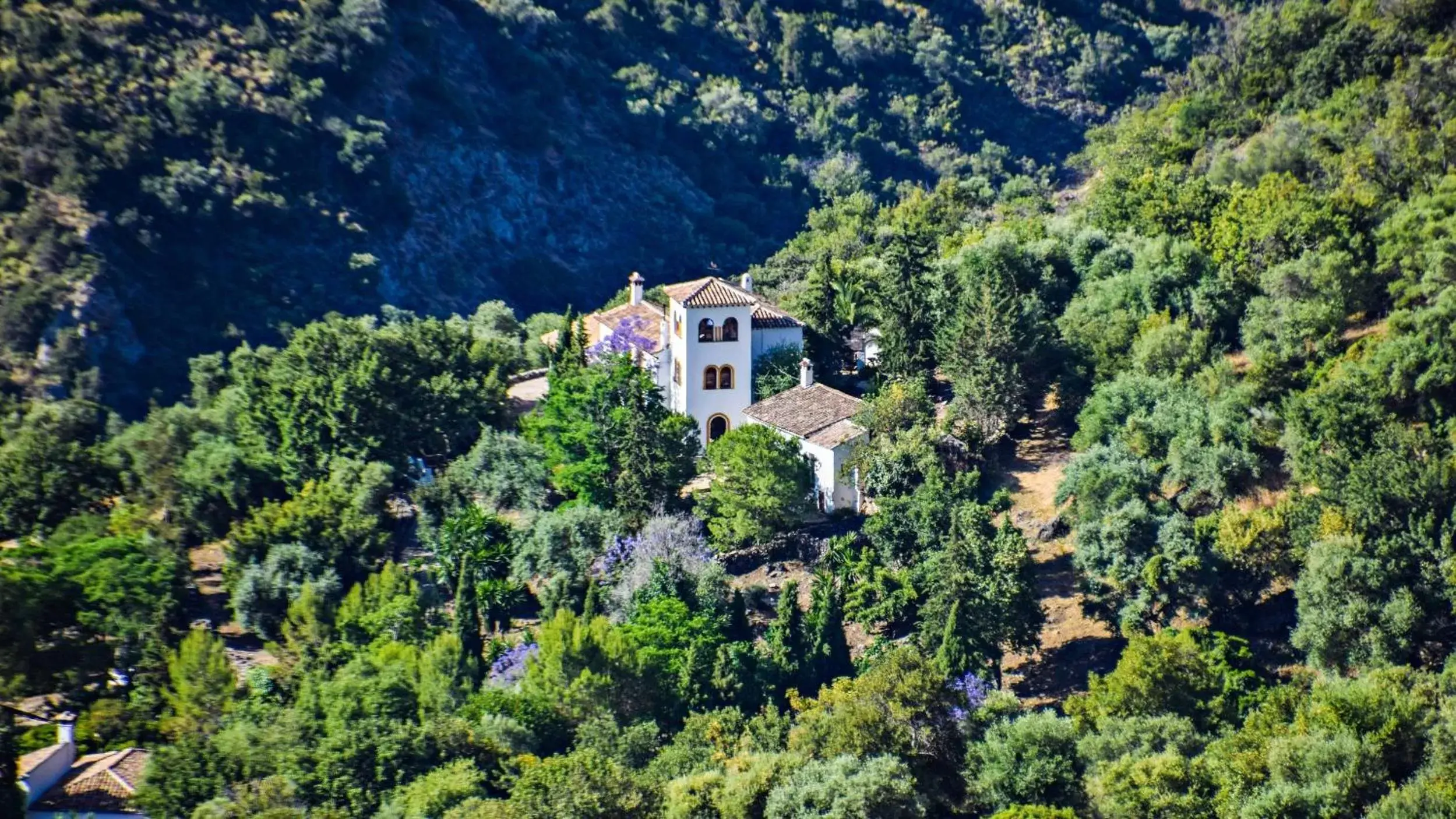 Facade/entrance, Bird's-eye View in Casas Rurales Los Algarrobales