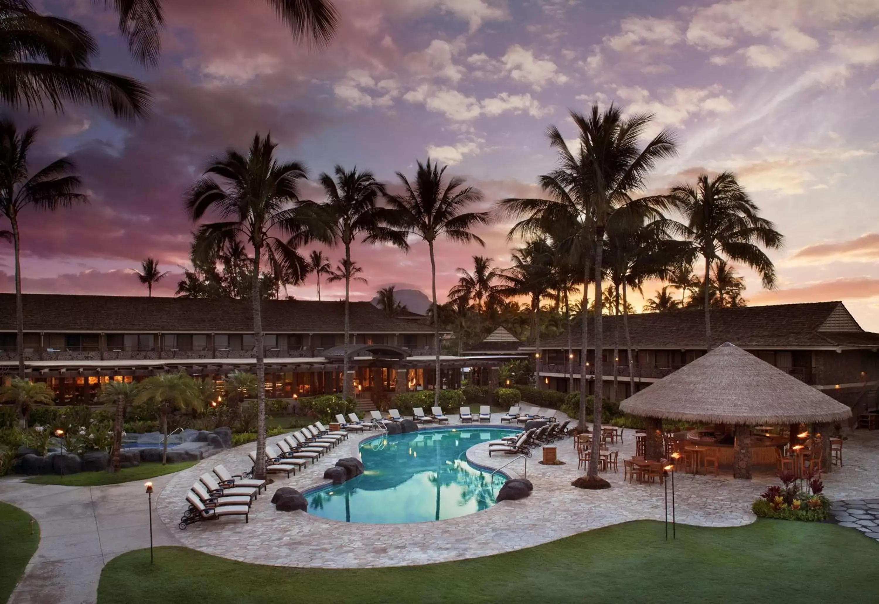 Pool View in Koa Kea Resort on Poipu Beach