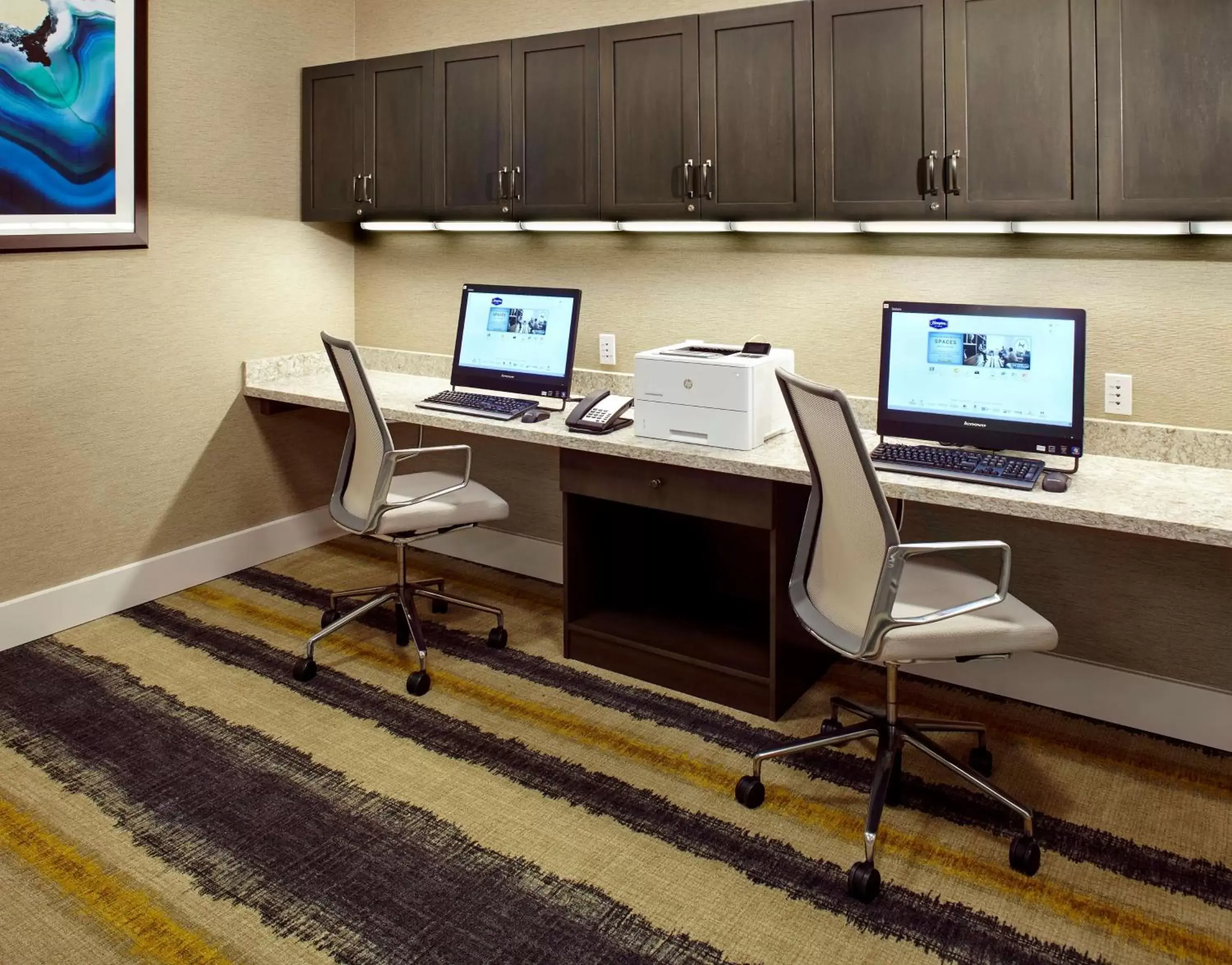 Business facilities, Business Area/Conference Room in Hampton Inn & Suites Pittsburgh Airport South/Settlers Ridge