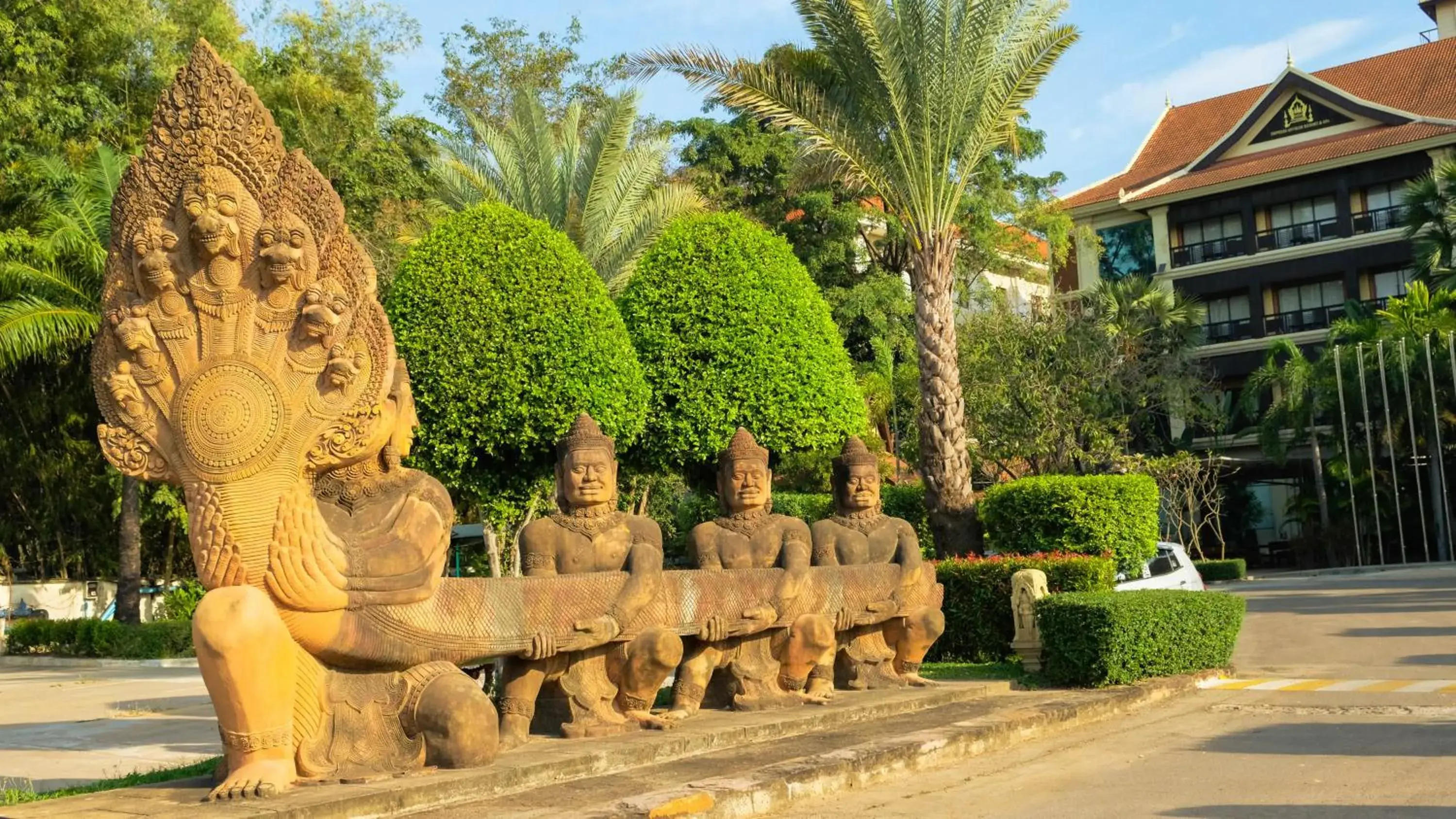 Landmark view in Empress Angkor Resort & Spa