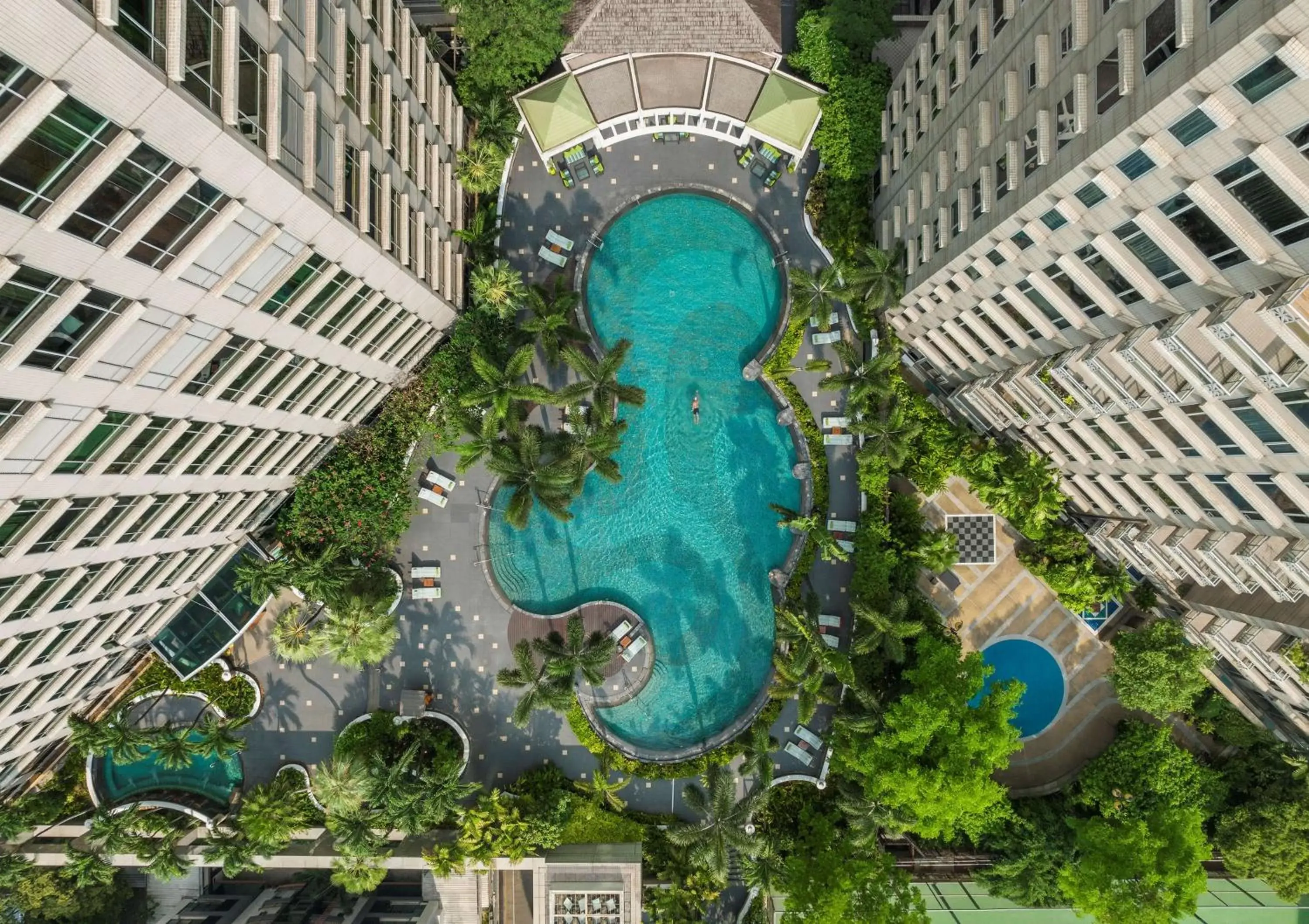 Swimming pool, Pool View in Conrad Bangkok Residences