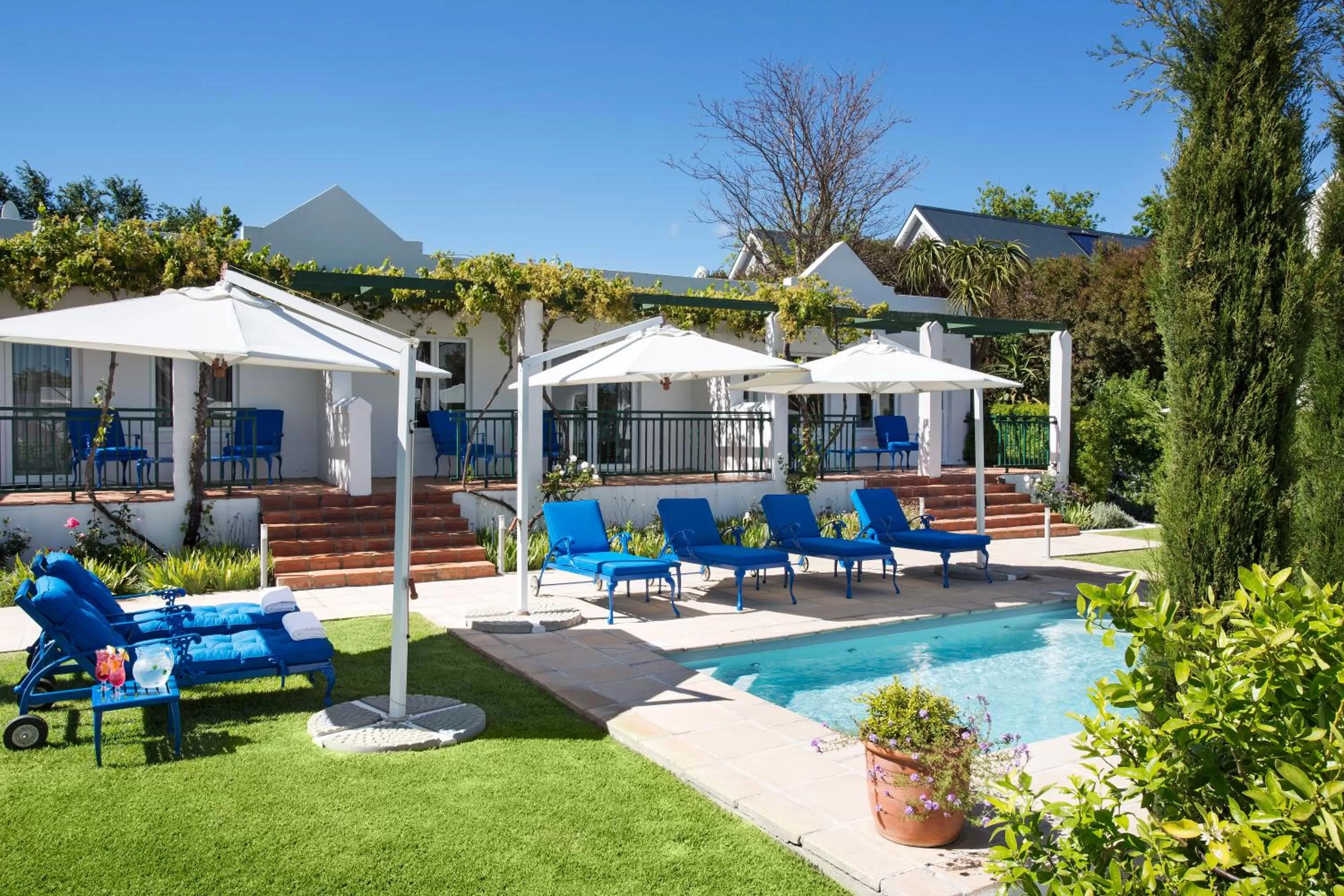 Garden view in Majeka House Boutique Hotel by The Living Journey Collection