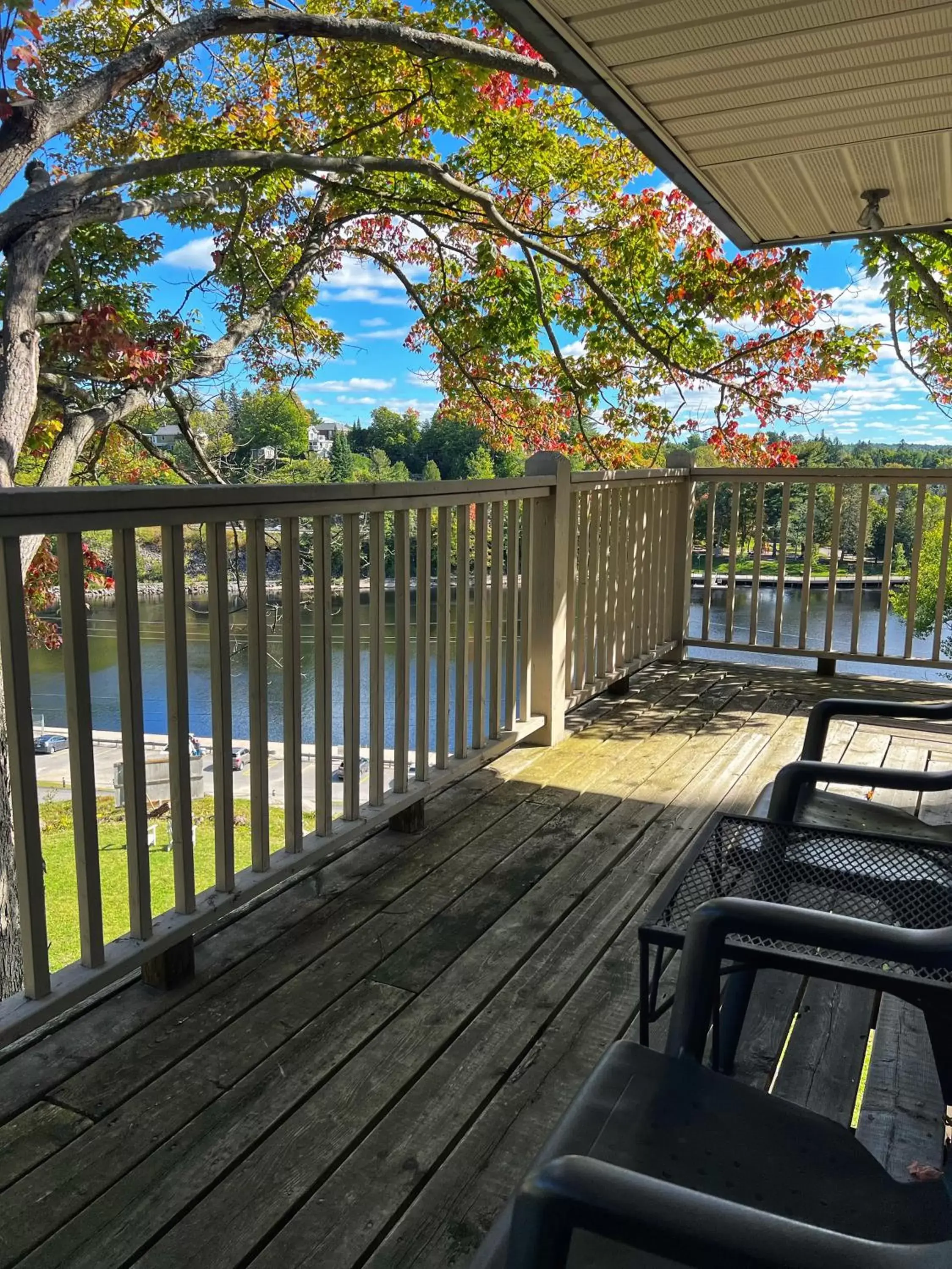 Balcony/Terrace in Inn at the Falls