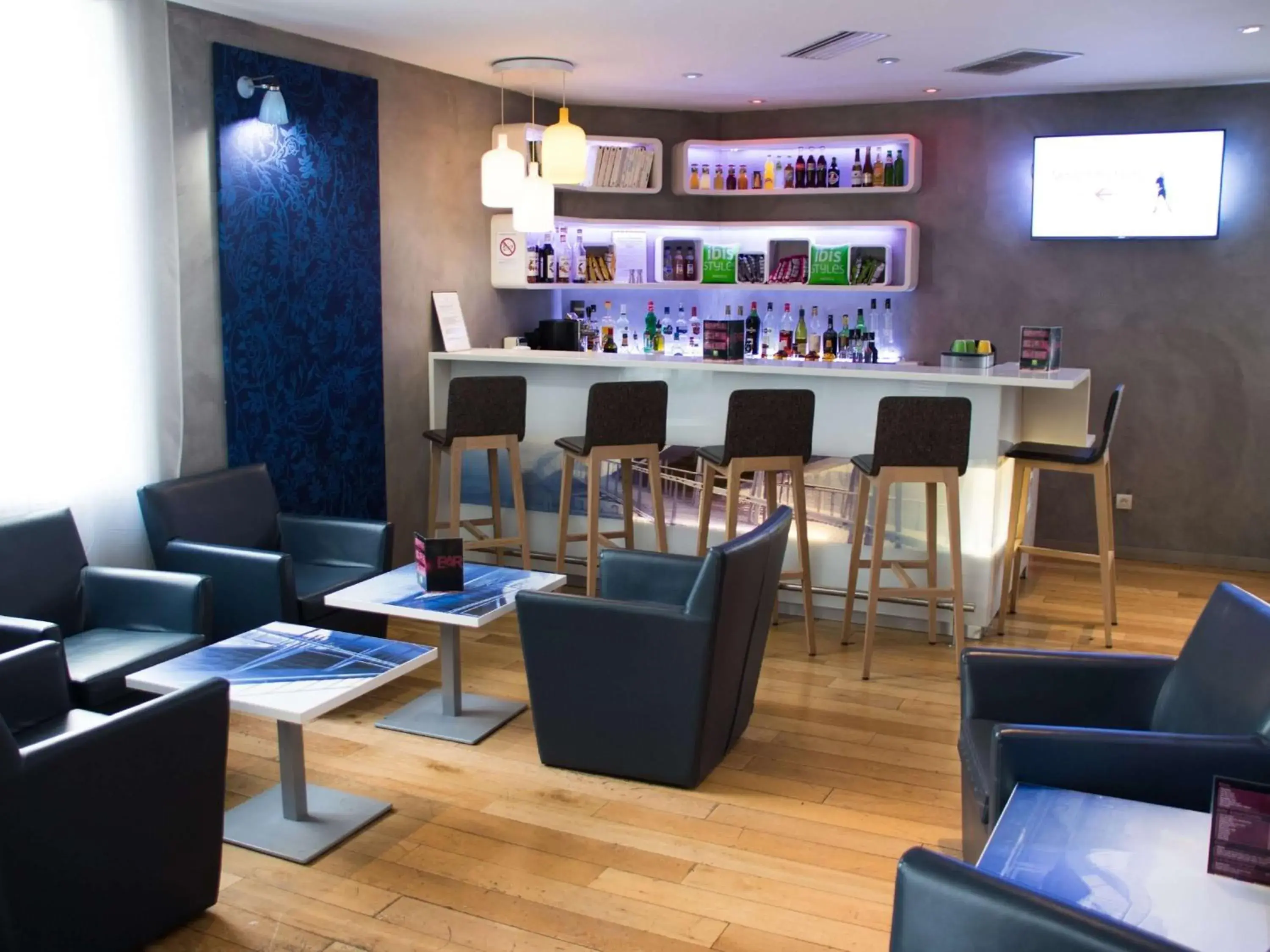Lounge or bar, Lounge/Bar in ibis Styles Paris Tolbiac Bibliotheque