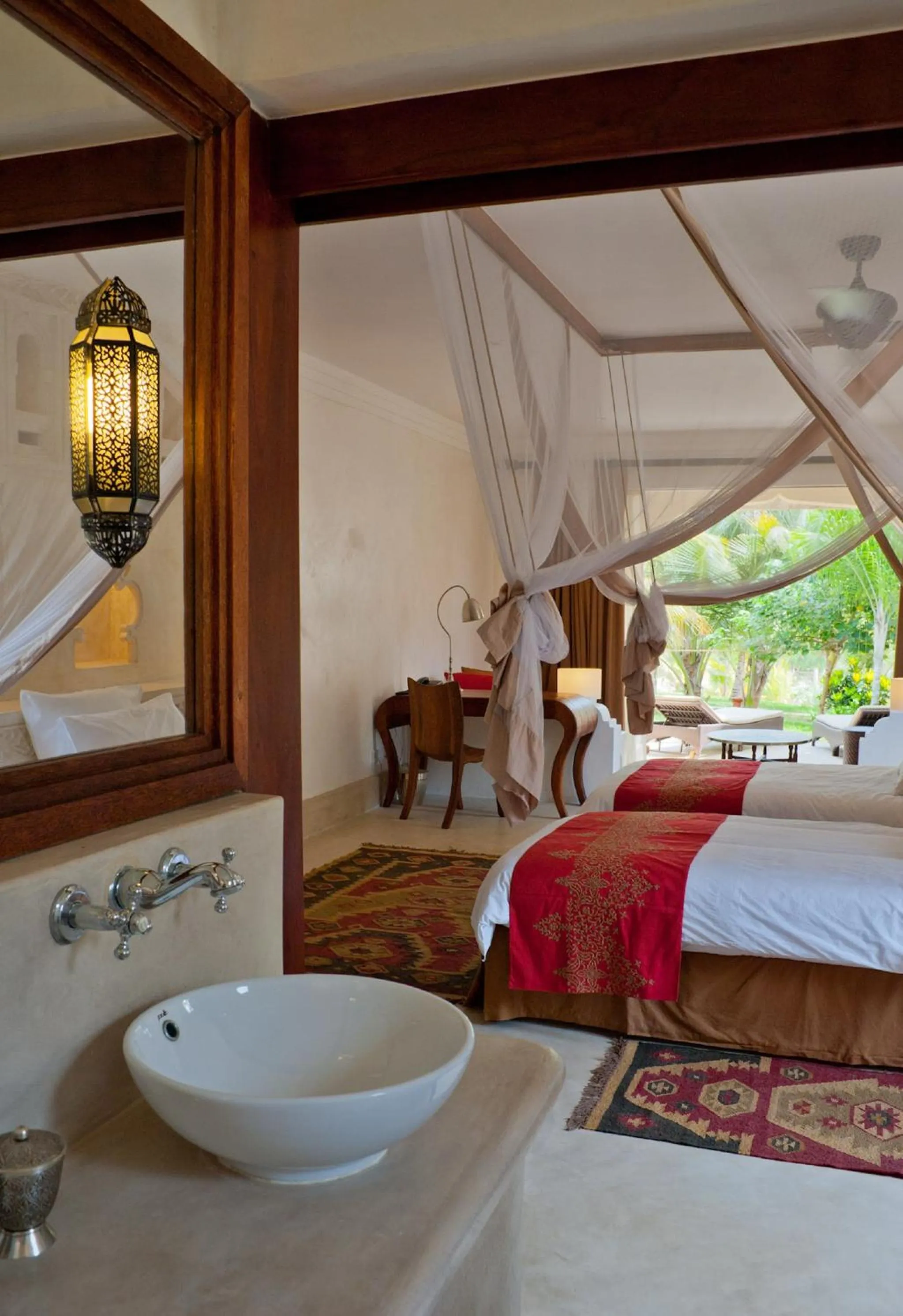 Bed in Swahili Beach