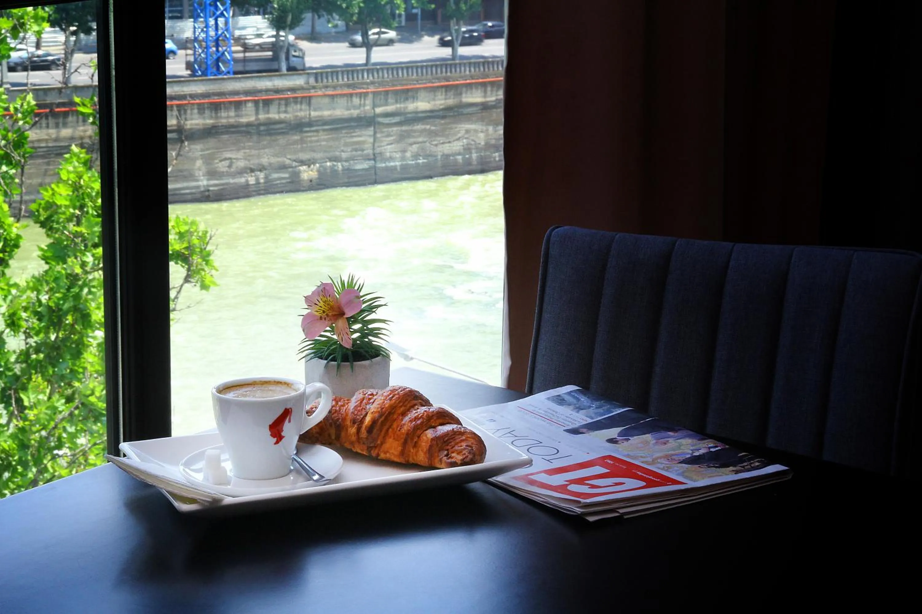 River view in Rogalux Blue