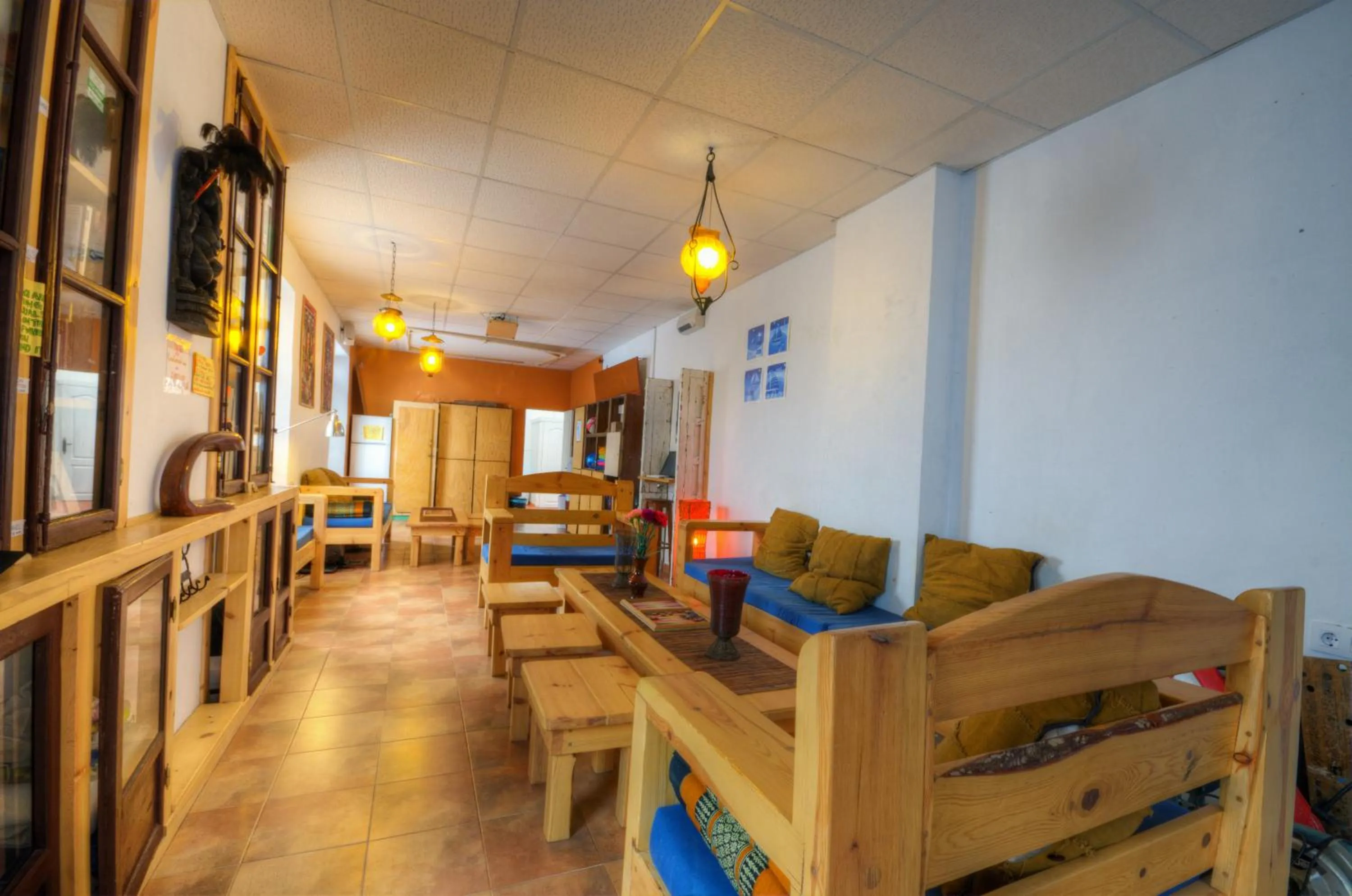 Communal lounge/ TV room in Casa Caracol