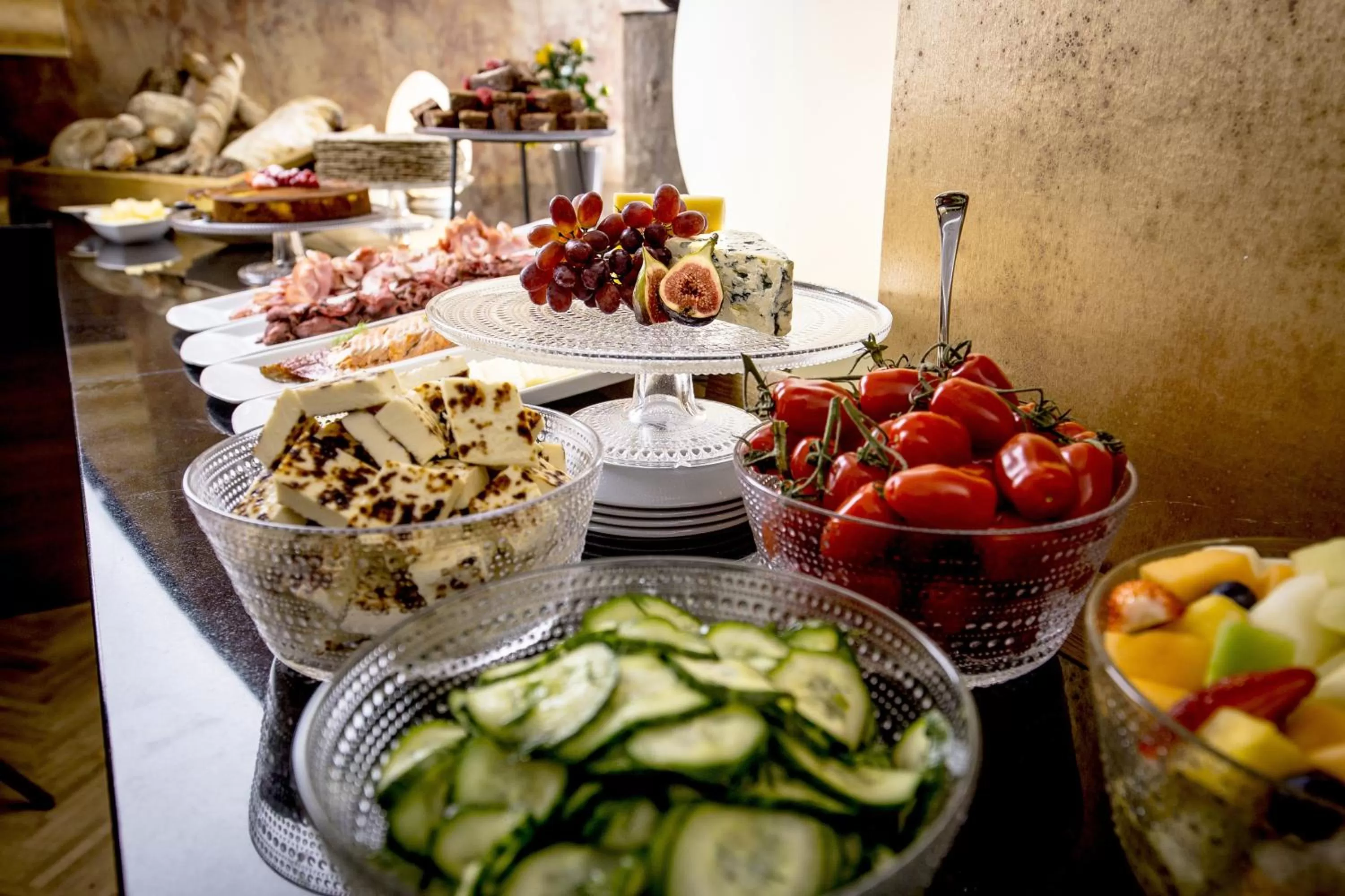 Buffet breakfast in Hotel Klaus K