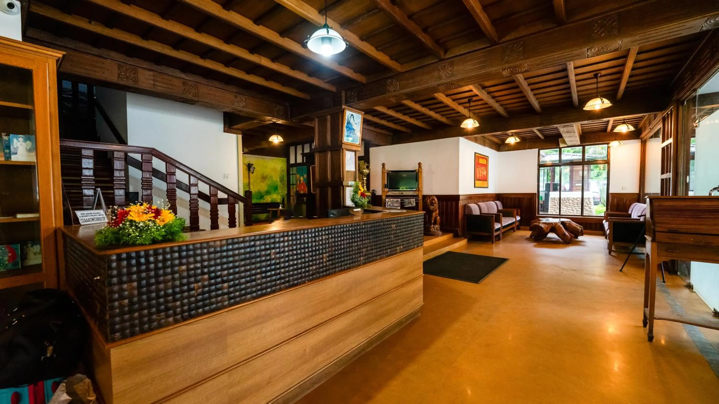 Seating area in Westwood Riverside