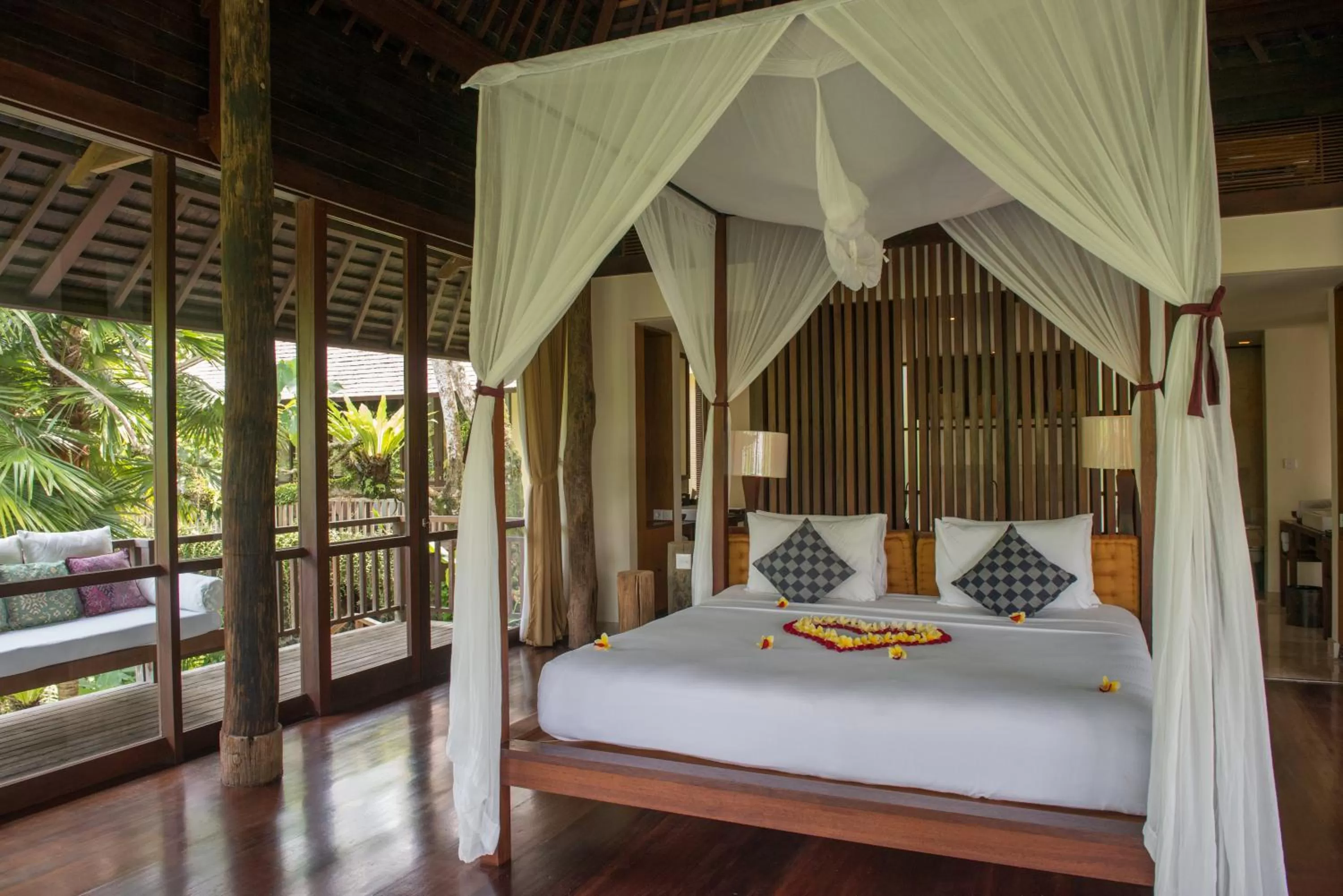 Bedroom, Bed in Komaneka at Bisma Ubud