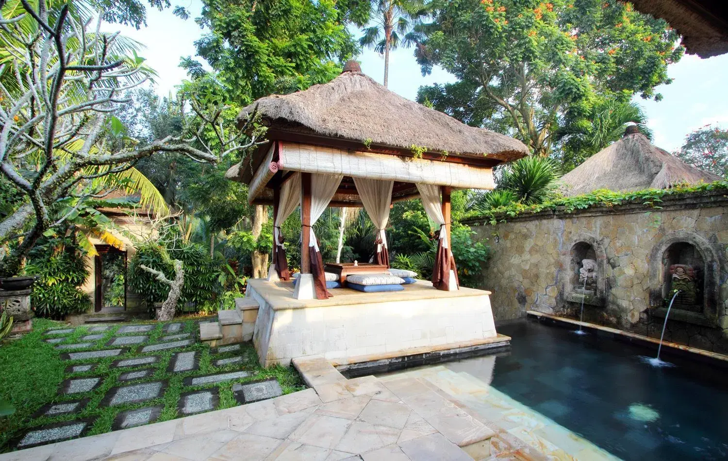 Patio, Swimming Pool in Arma Museum Resort & Villas