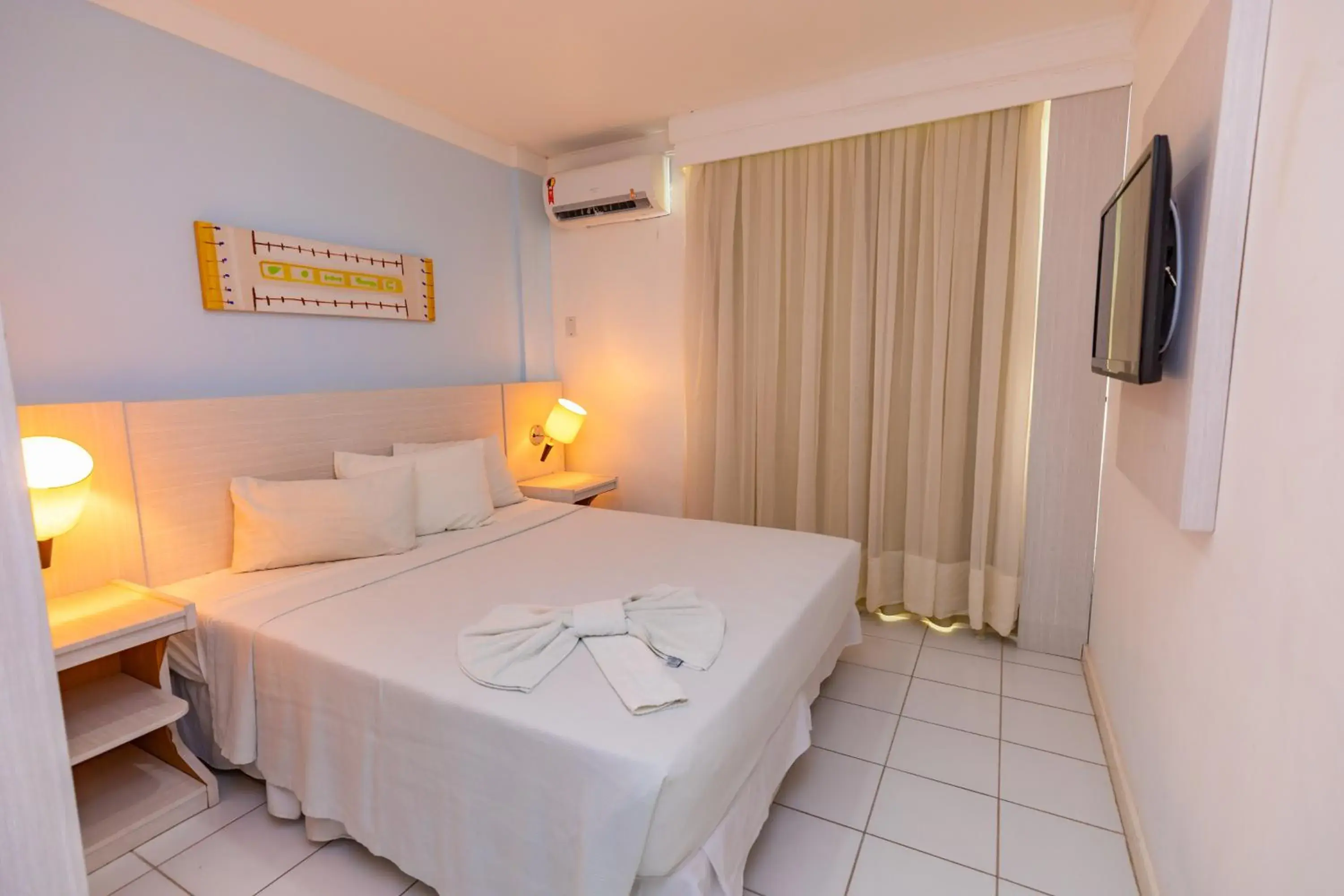 Photo of the whole room, Bed in Hotel Ponta Negra Beach Natal
