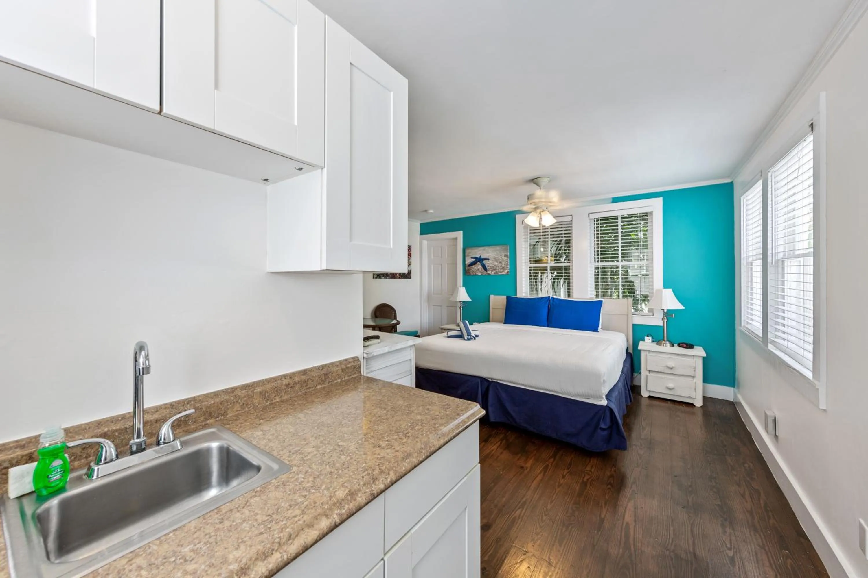 Bed in Wicker Guesthouse