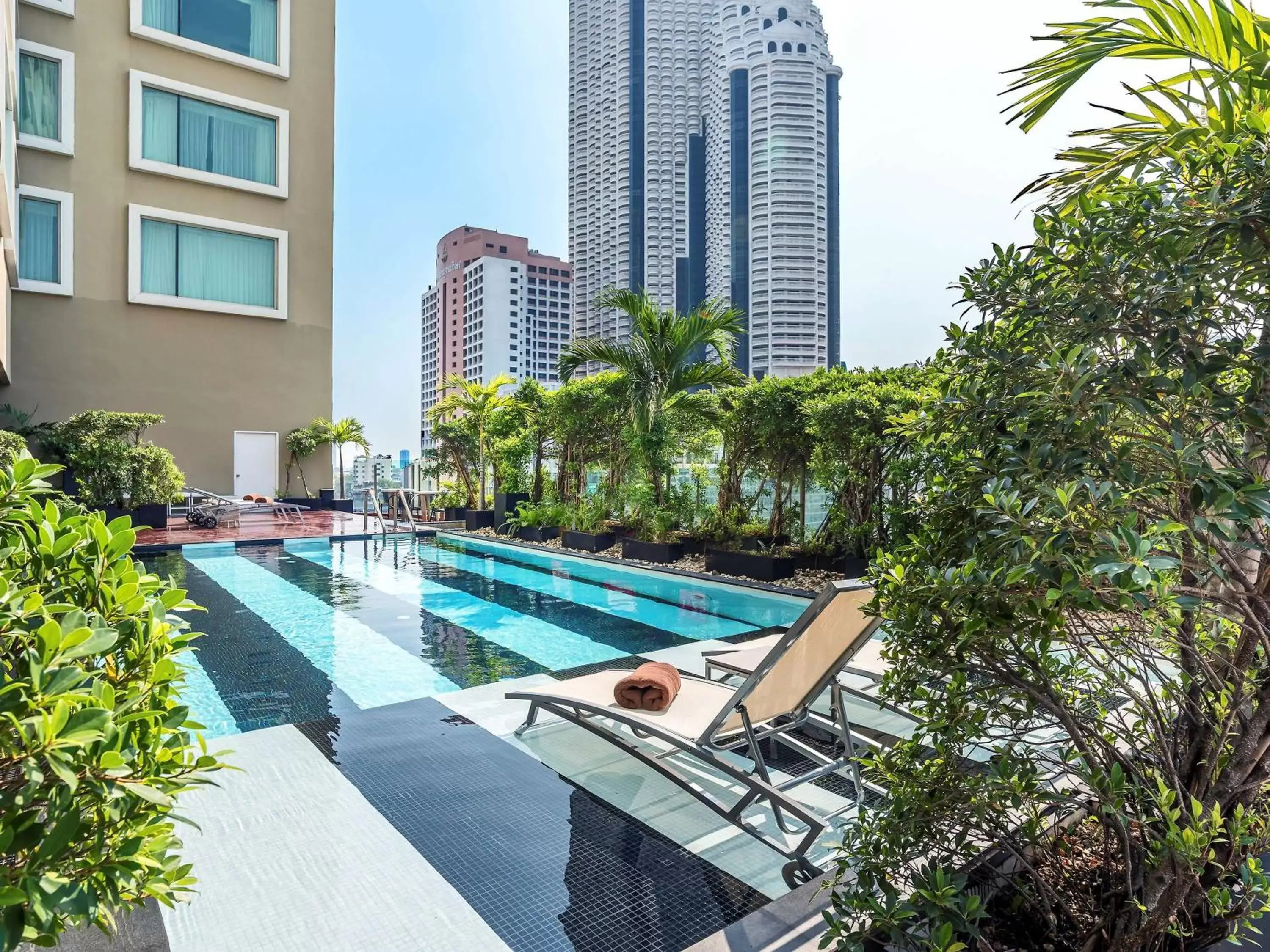On site, Swimming Pool in Novotel Bangkok Silom Road Hotel