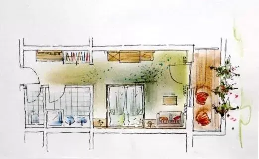 Floor Plan in Natur- und Wellnesshotel Höflehner