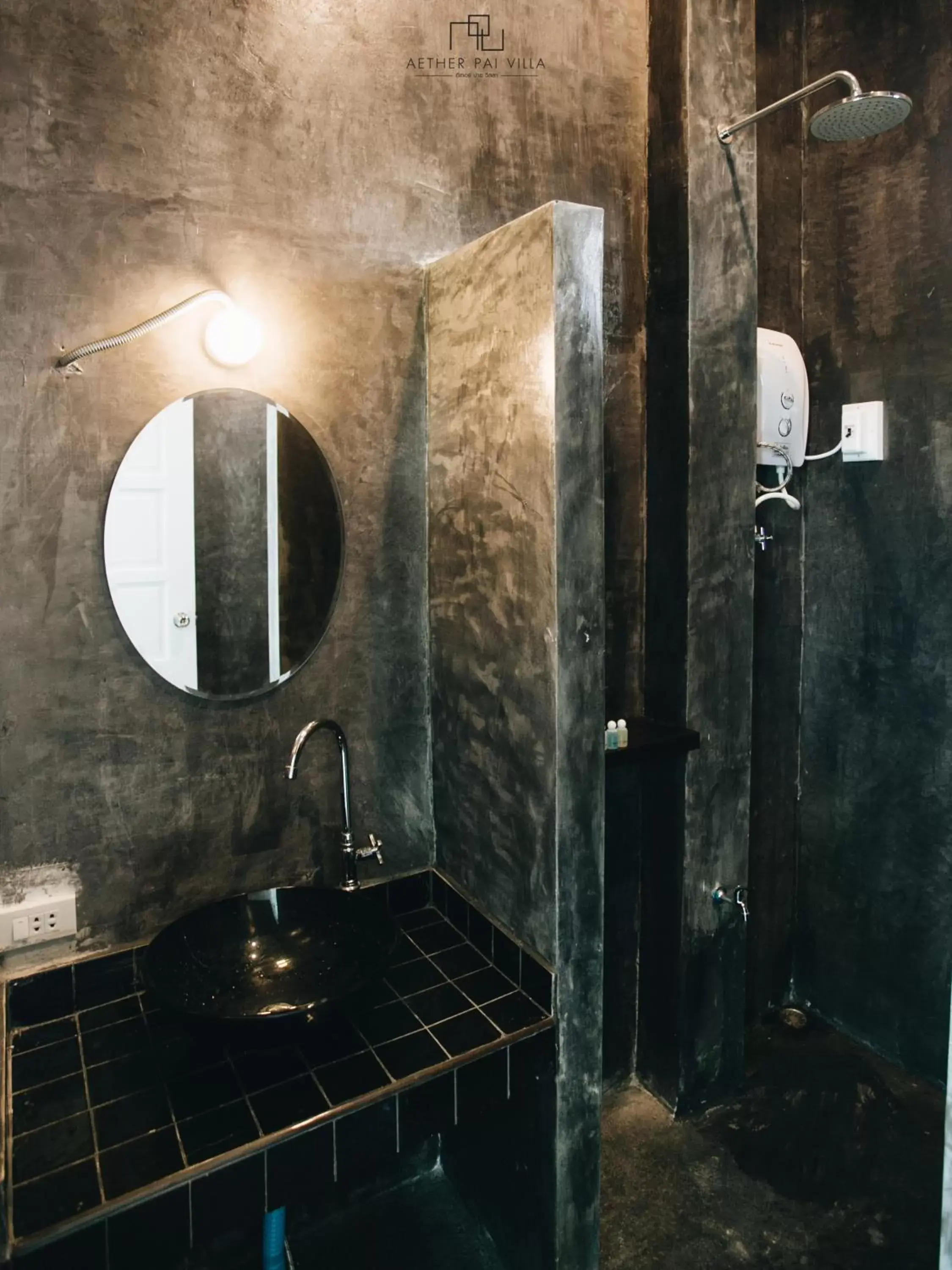 Shower, Bathroom in Aether Pai Villa