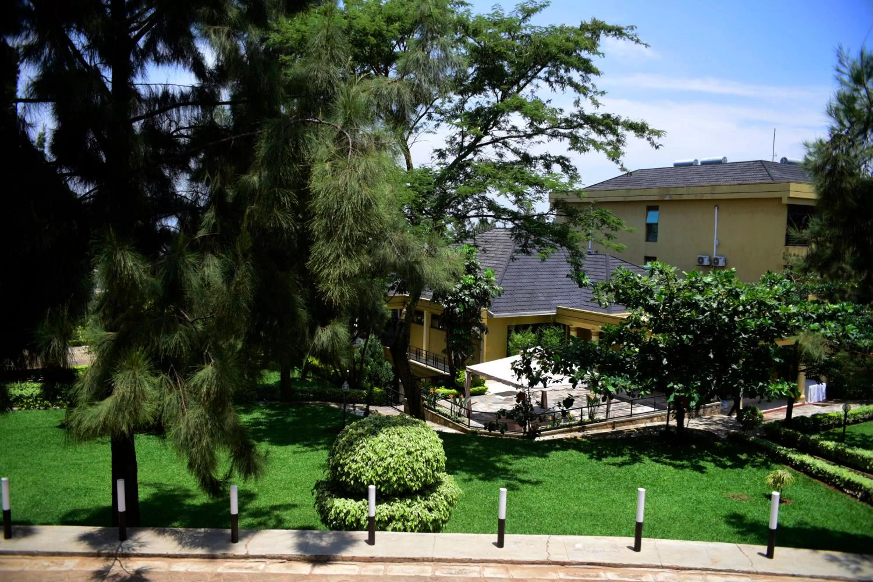 Garden view in Nobleza Hotel