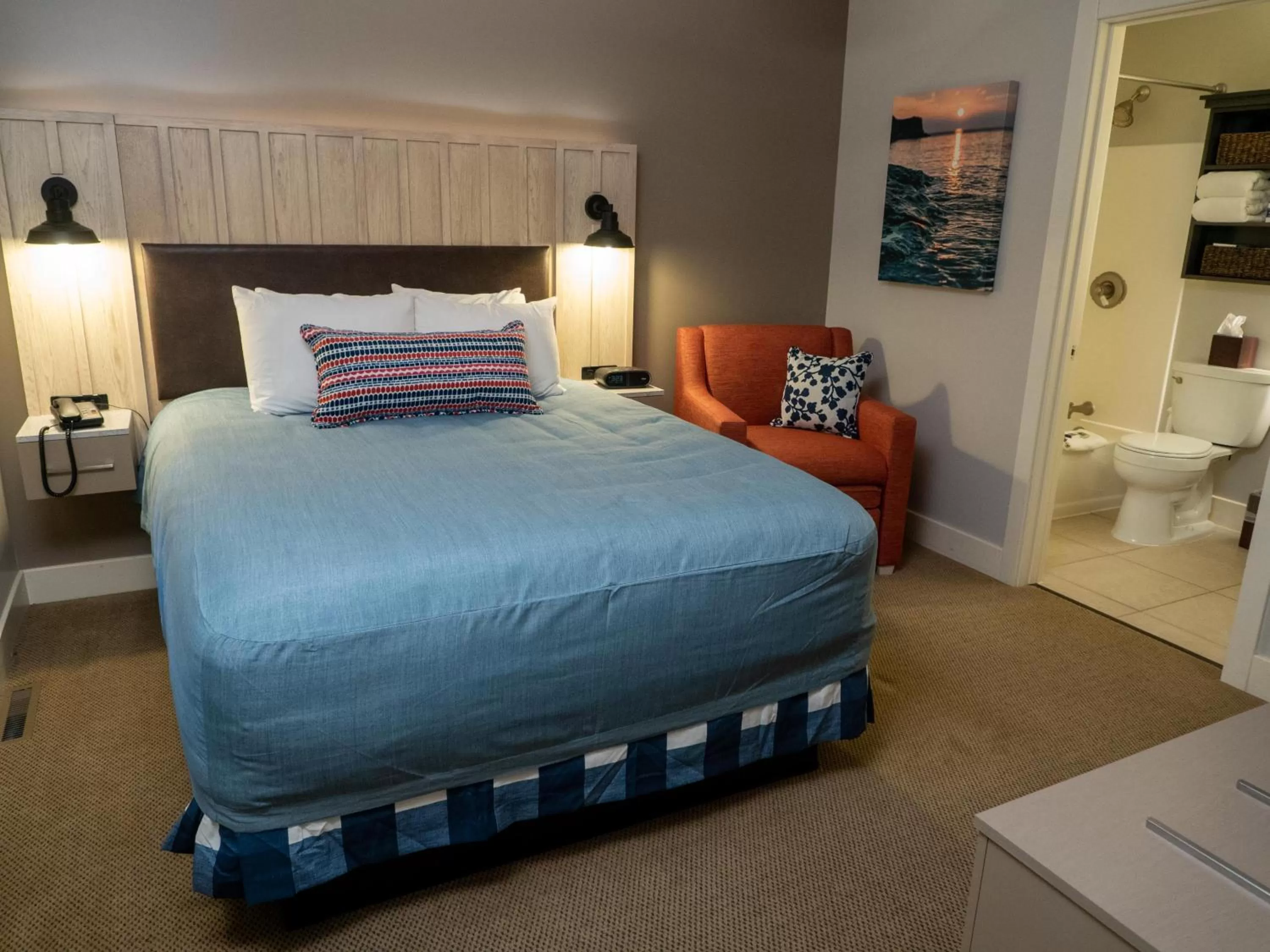 Bed in Larsmont Cottages