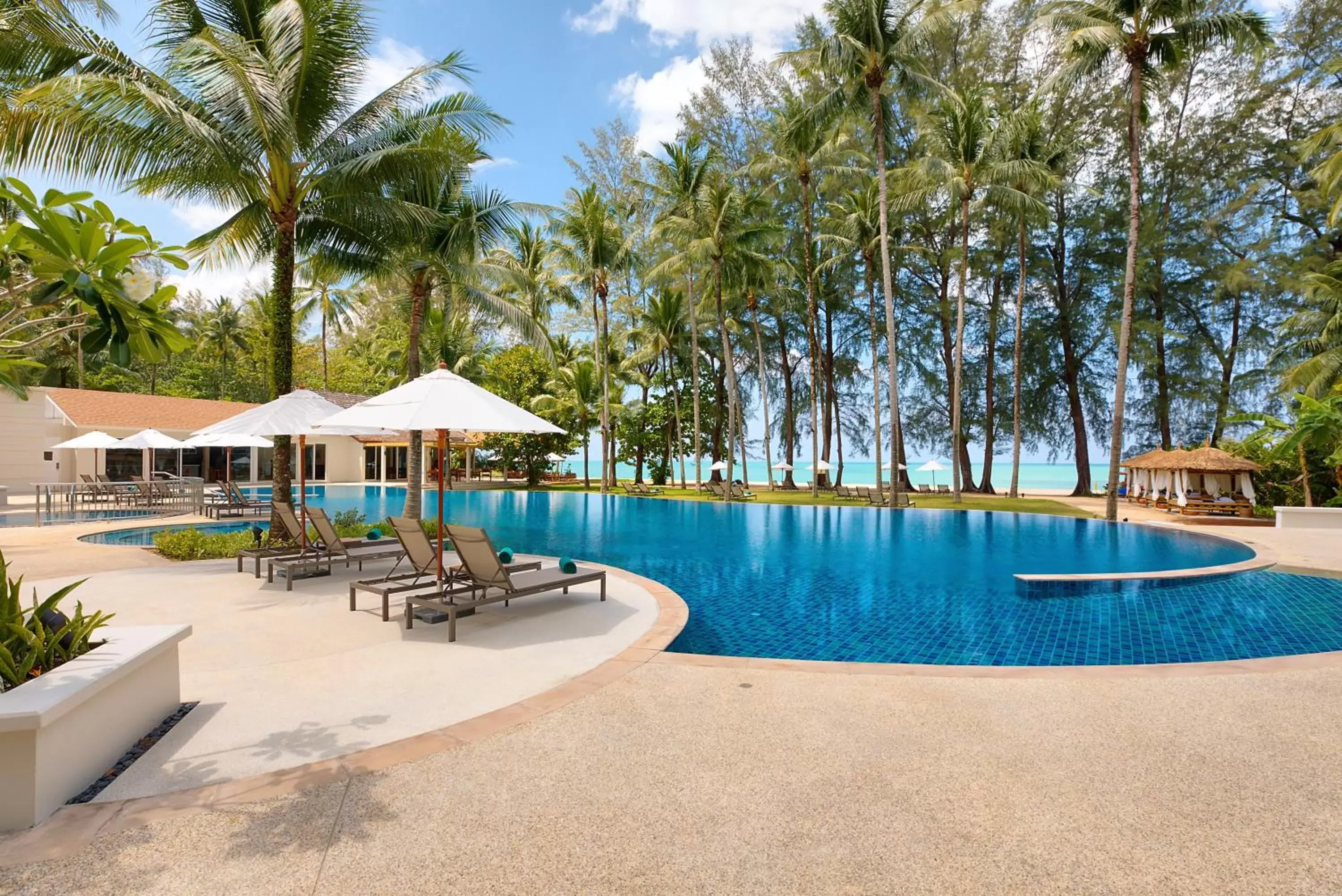 Beach, Swimming Pool in Outrigger Khao Lak Beach Resort - SHA Extra Plus