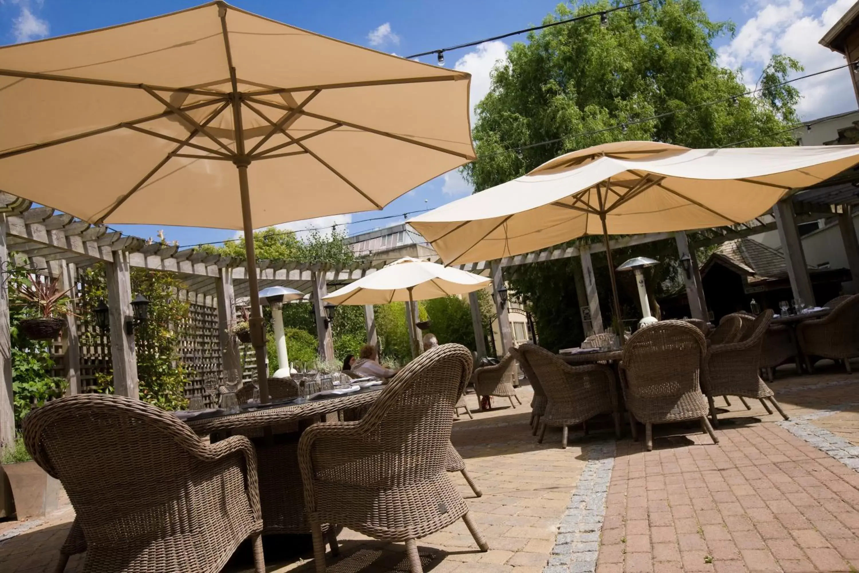 Restaurant/places to eat, Patio/Outdoor Area in Hotel du Vin Cheltenham