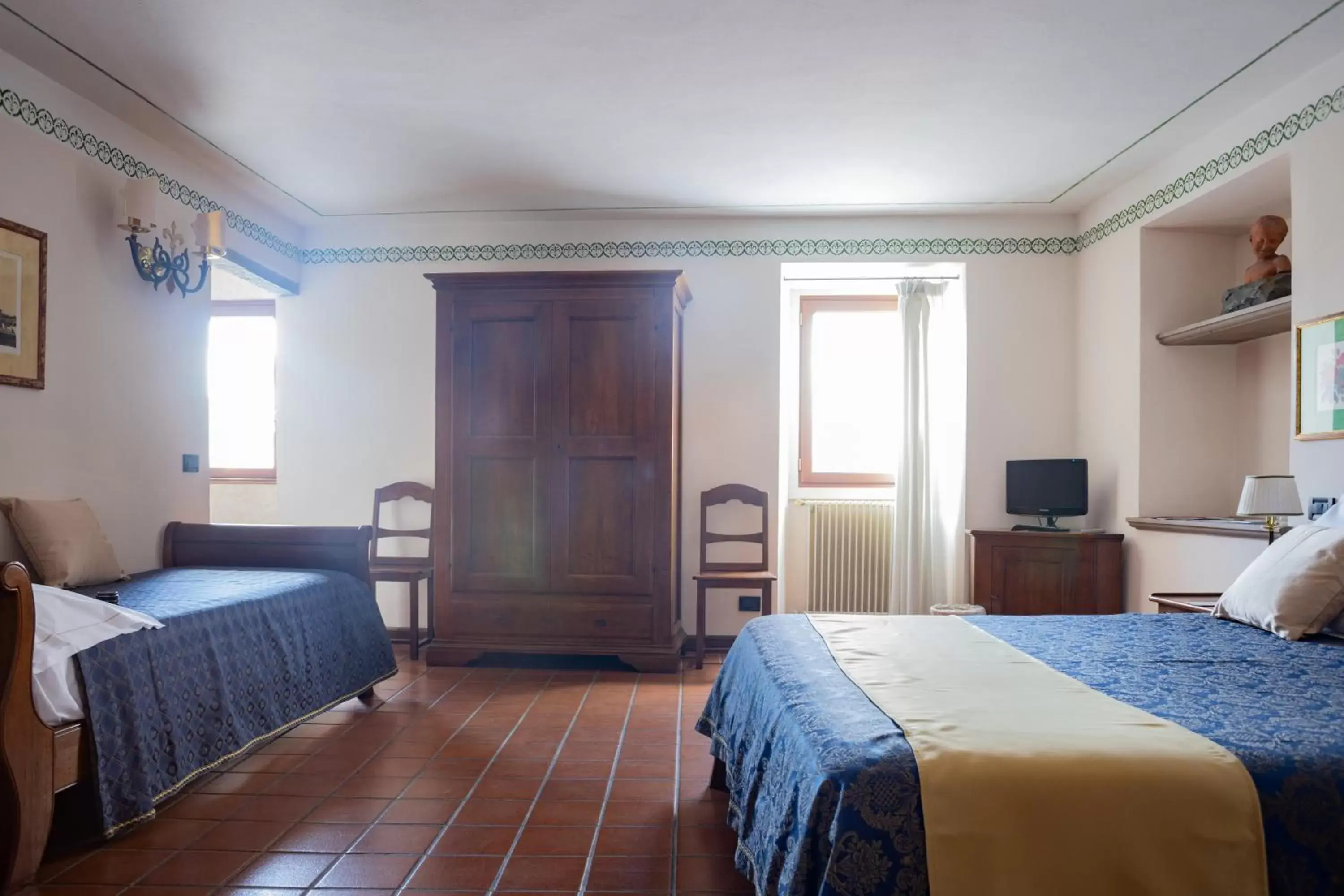 TV and multimedia, Bed in B&B Le Cannelle FIESOLE