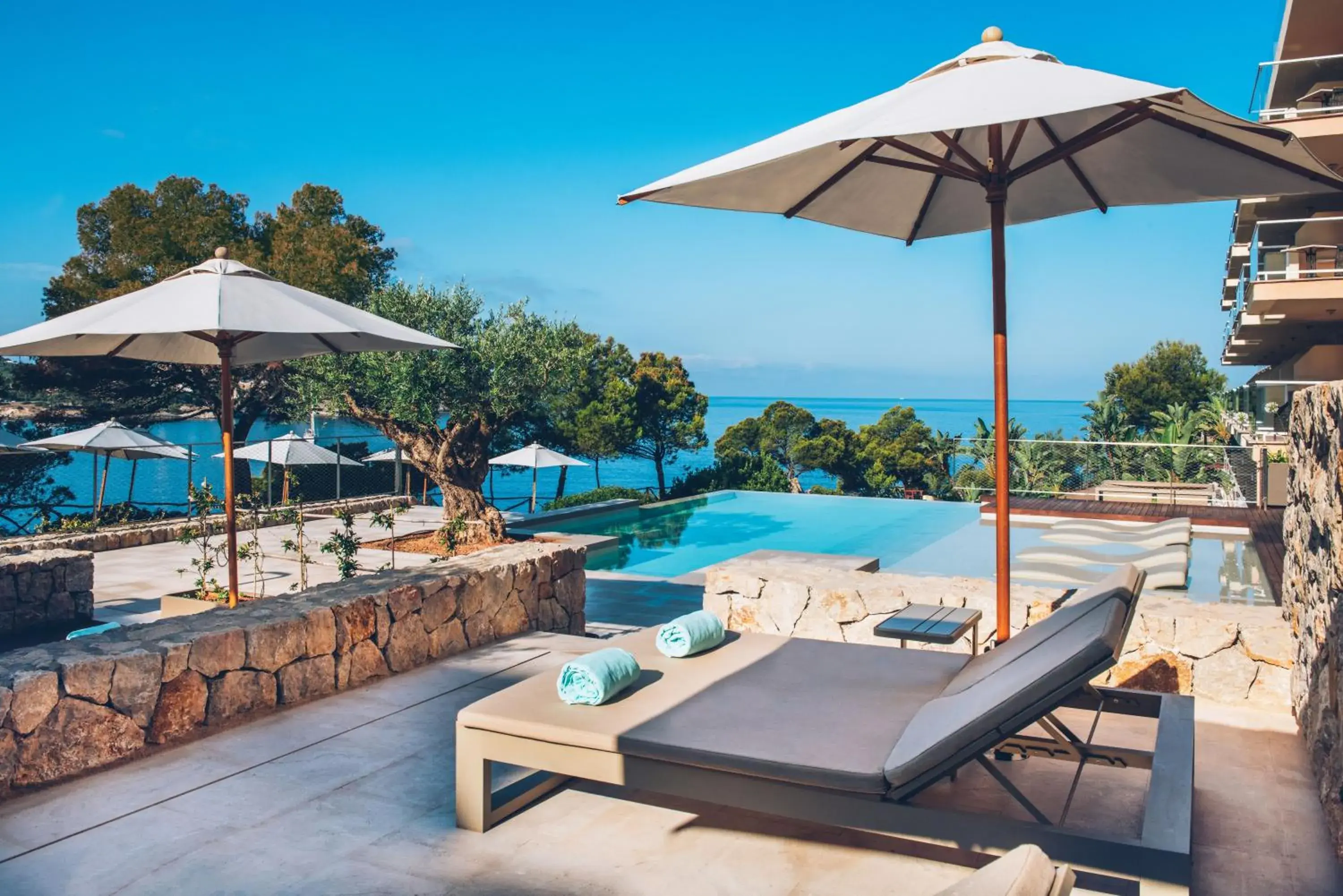 Swimming pool in Iberostar Selection Jardín del Sol Suites - Adults Only Swimming pool in Iberostar Selection Jardín del Sol Suites - Adults Only