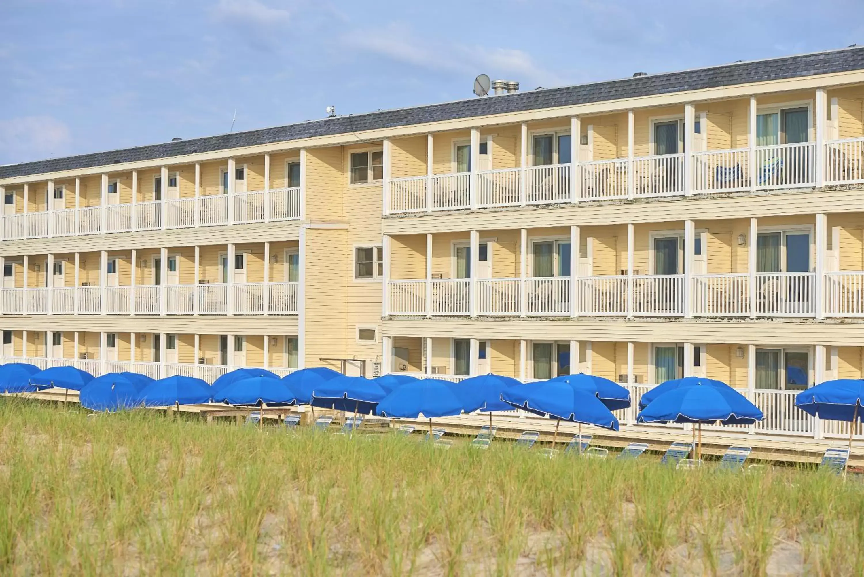 Property Building in Drifting Sands Oceanfront Hotel