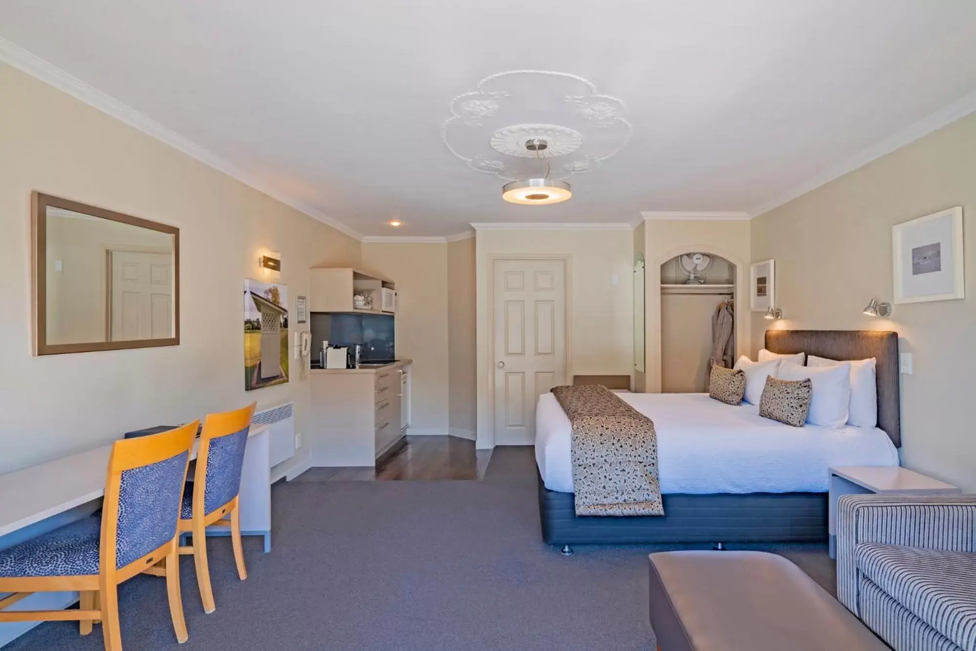 Photo of the whole room in Silver Fern Rotorua Suites & Spa