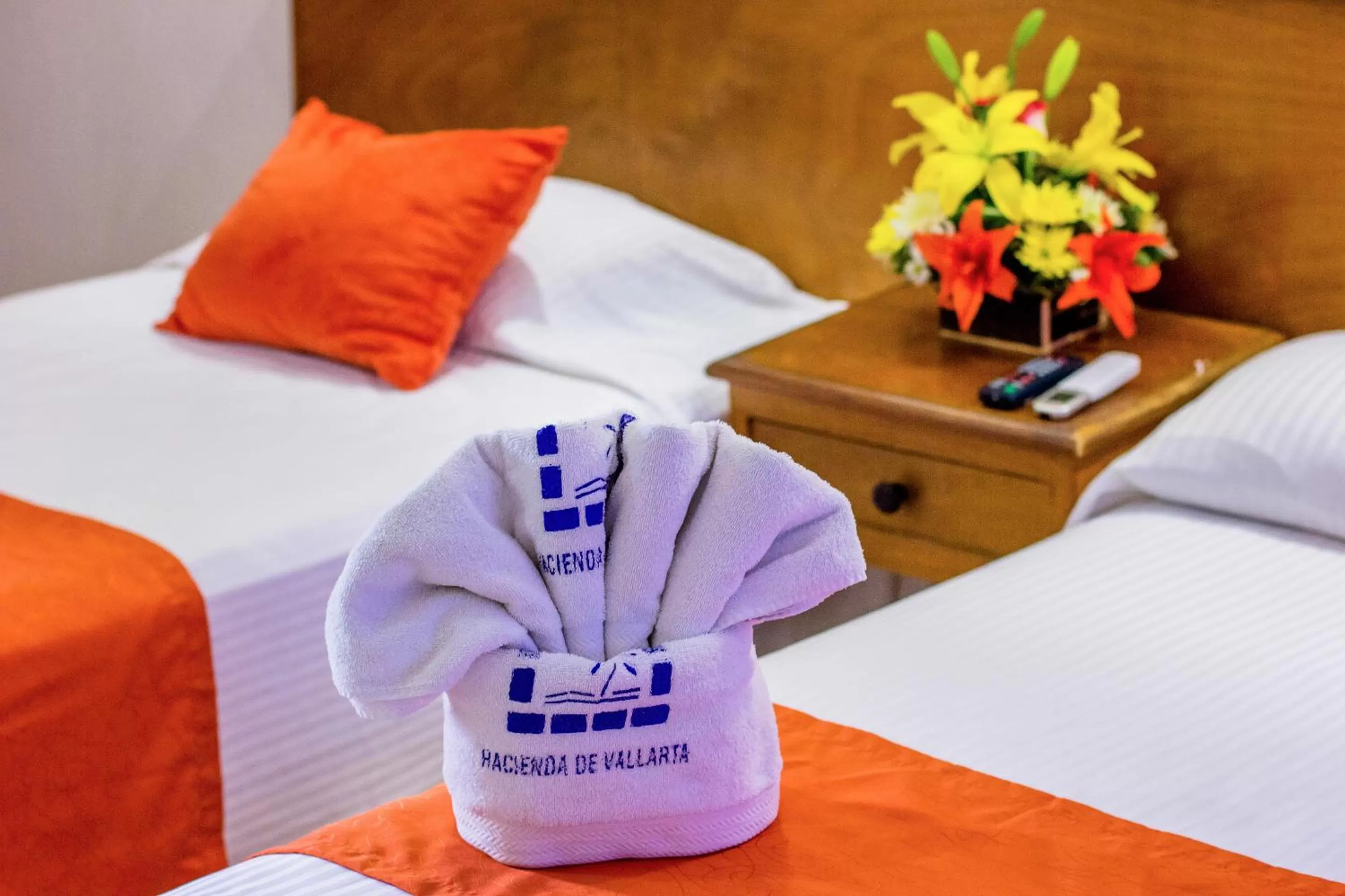 Bedroom, Bed in Hotel Hacienda de Vallarta Centro