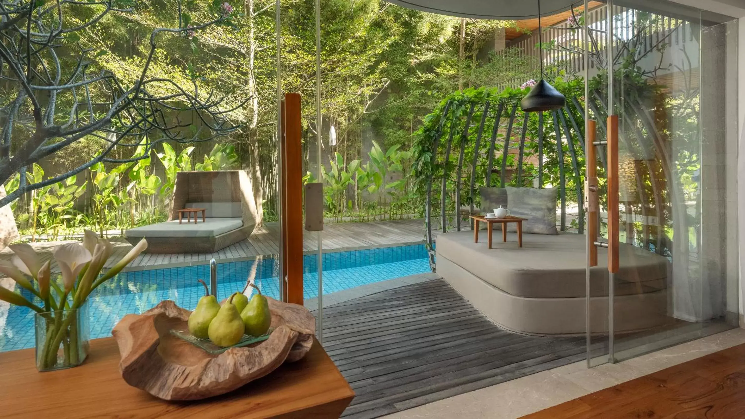 Garden view in Maya Sanur Resort & Spa