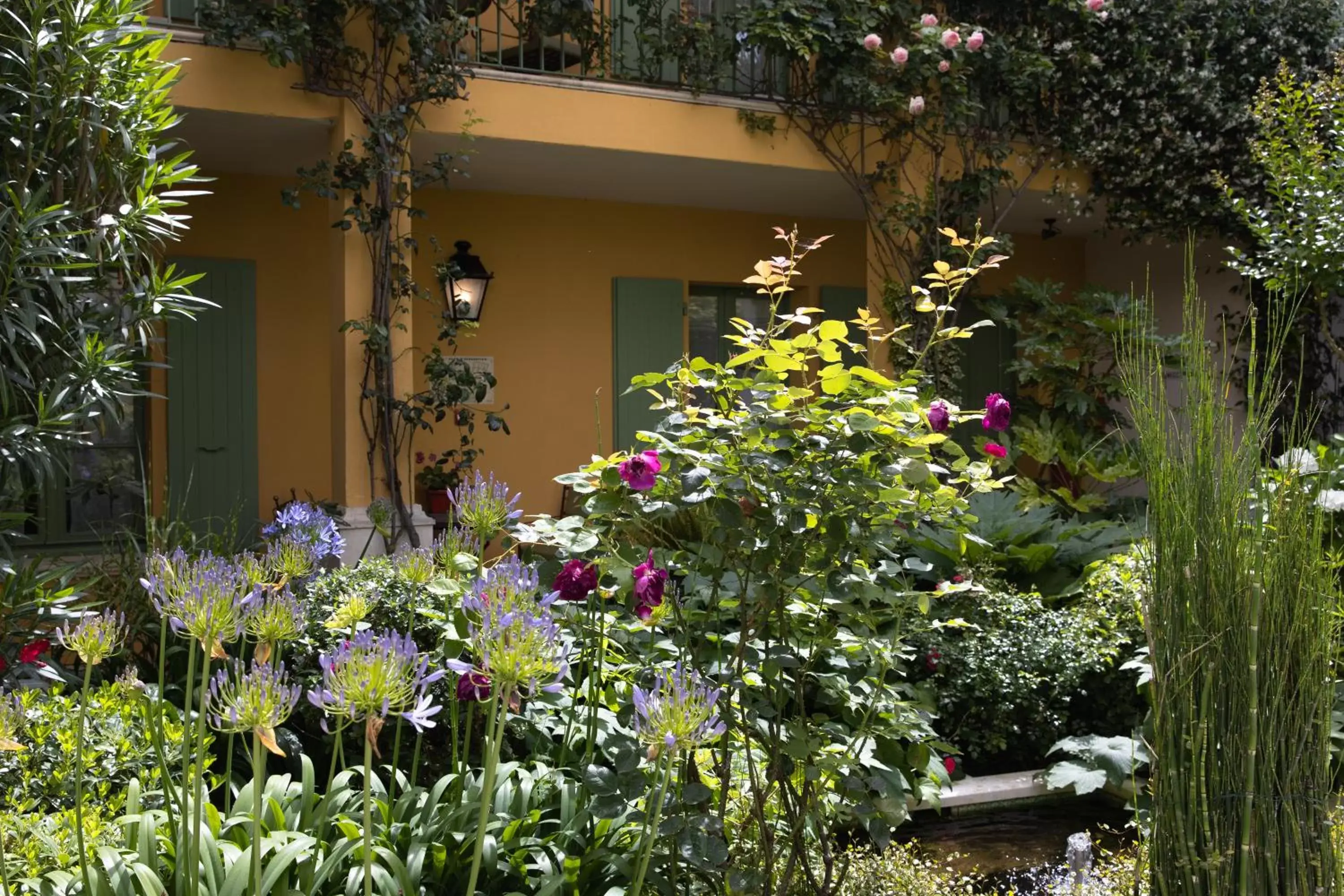 Garden in Hôtel de Toiras