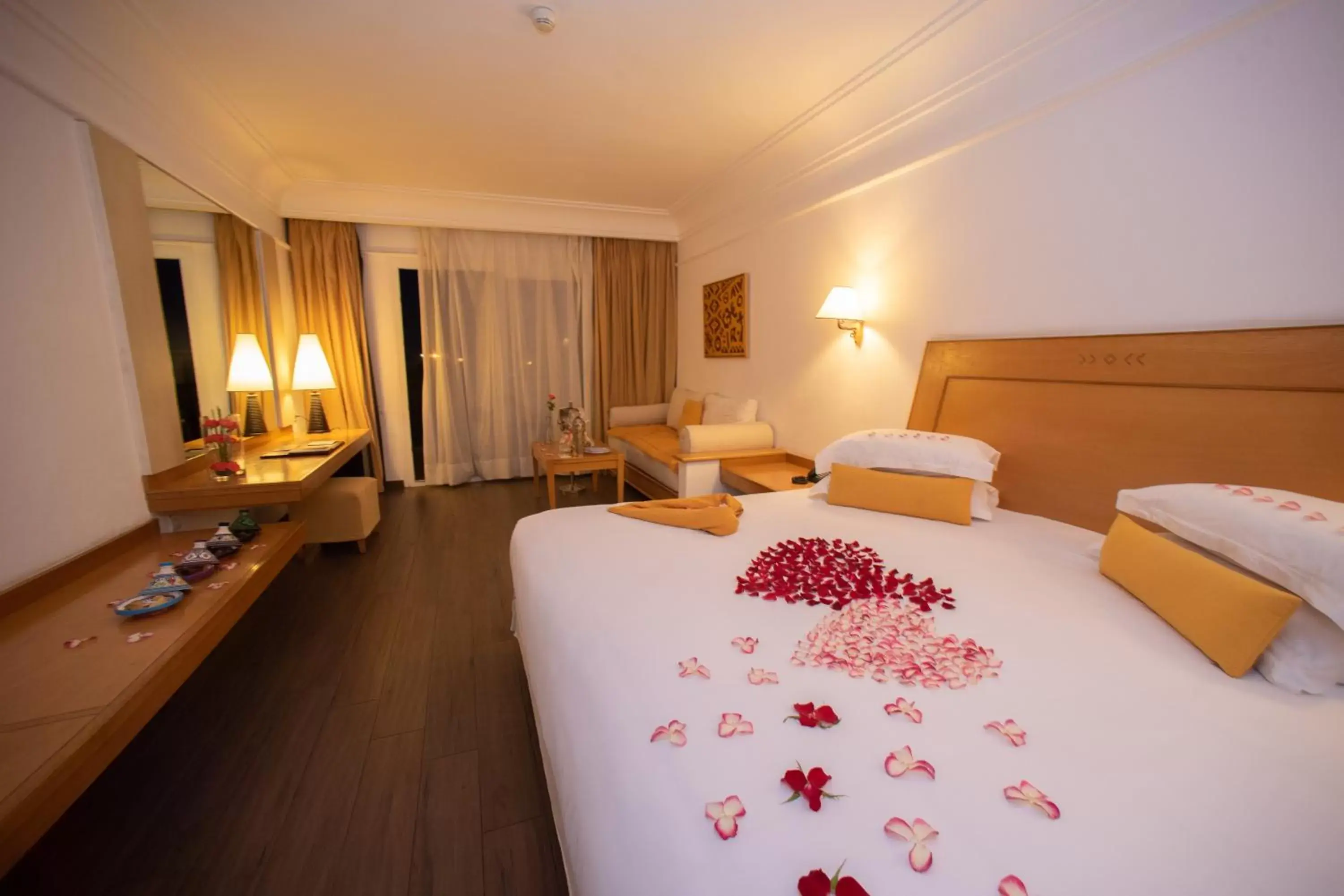 Bedroom, Bed in Hotel Timoulay and Spa Agadir