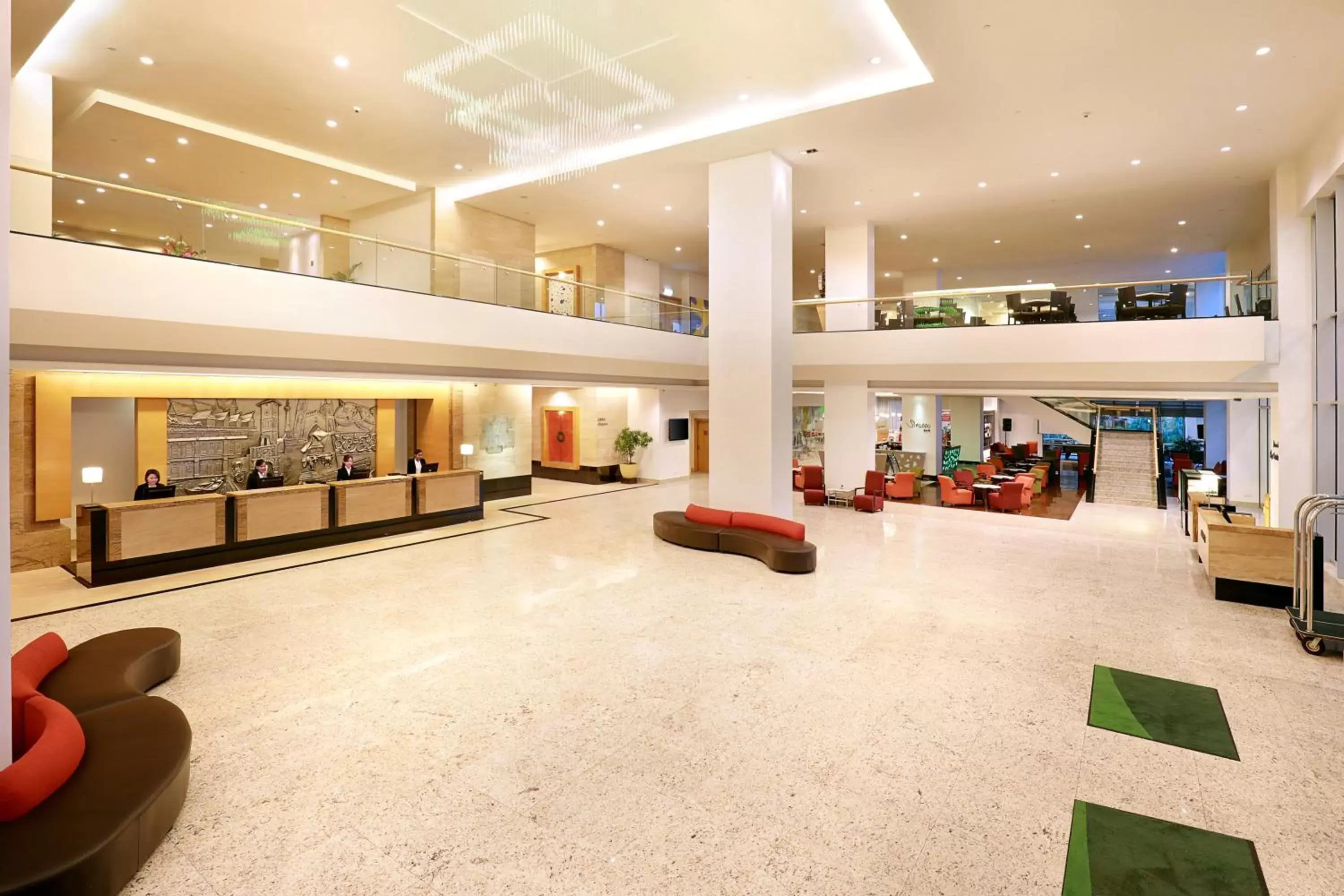 Property building, Lobby/Reception in Holiday Inn Melaka, an IHG Hotel