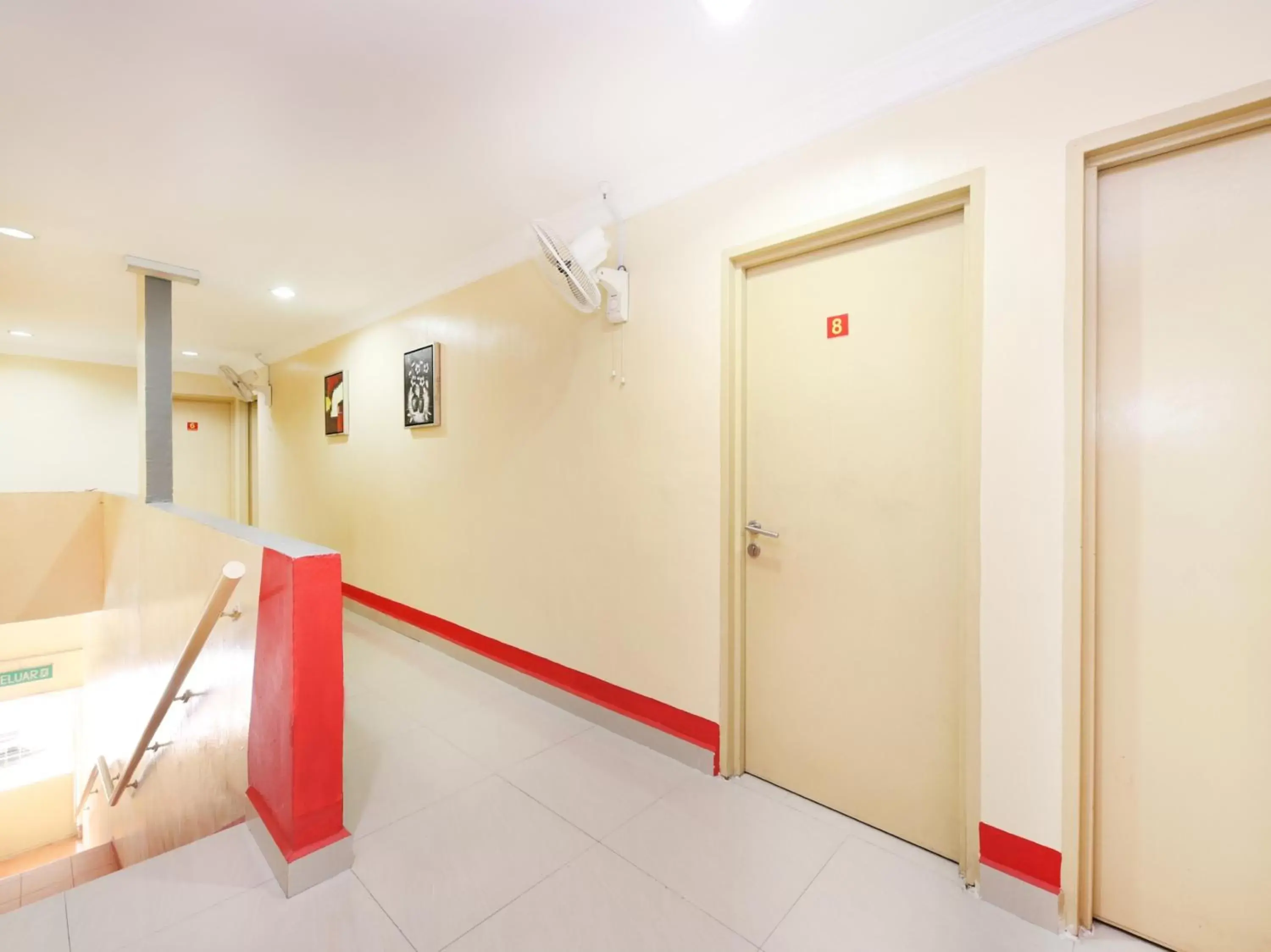 Floor plan in OYO 720 Corridor Hotel 2