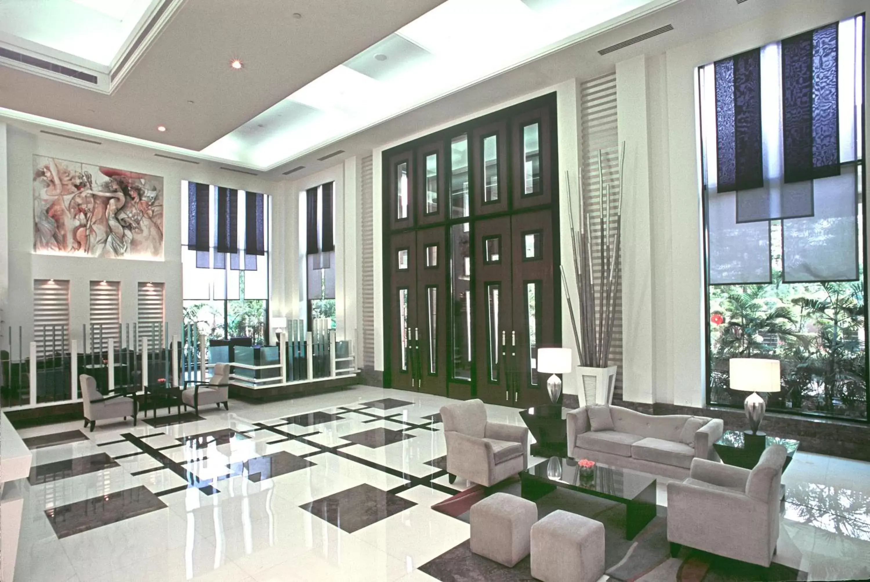 Lobby or reception in Radisson Noida Lobby or reception in Radisson Noida