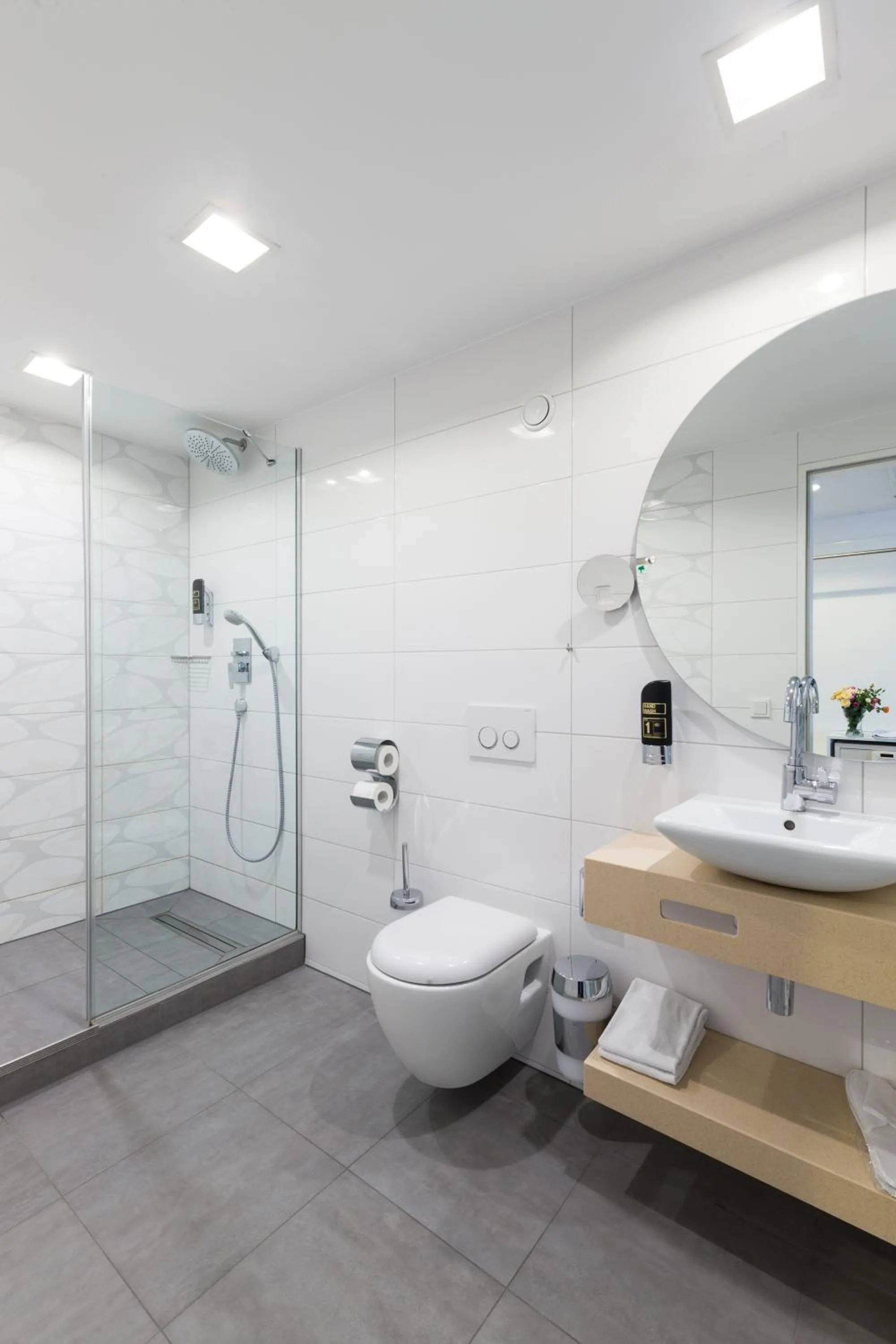 Bathroom in Hotel Bayer's